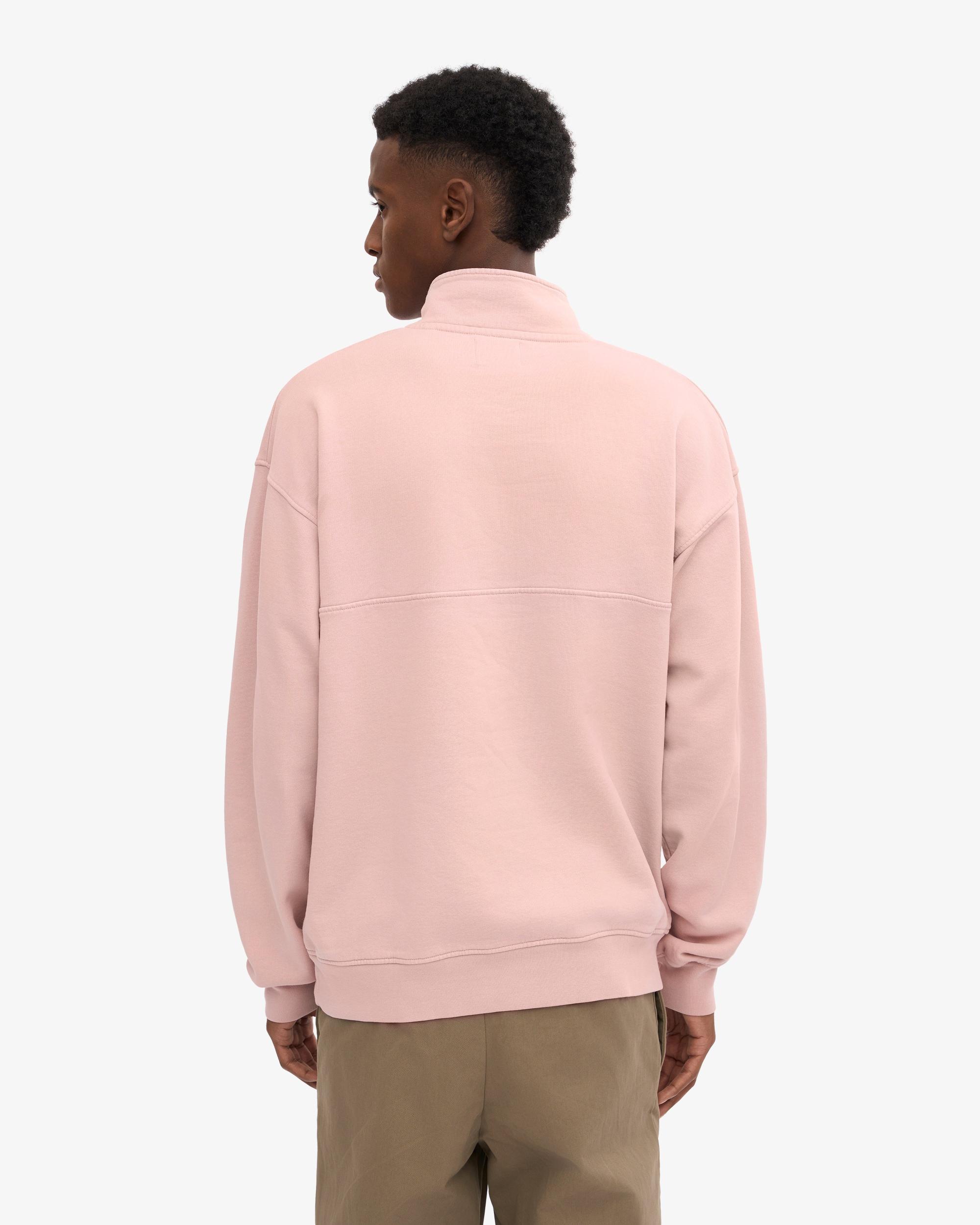 Organic Quarter Zip - Soft Lavender Product Image