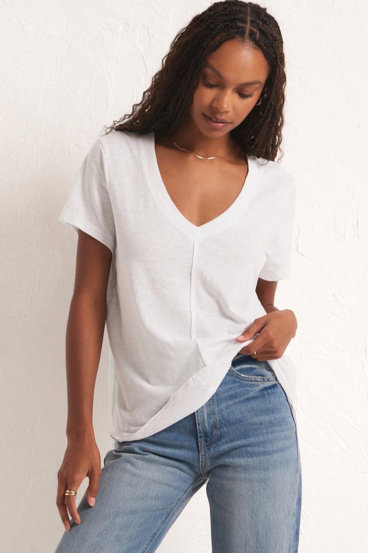 Asher V-neck Tee Product Image