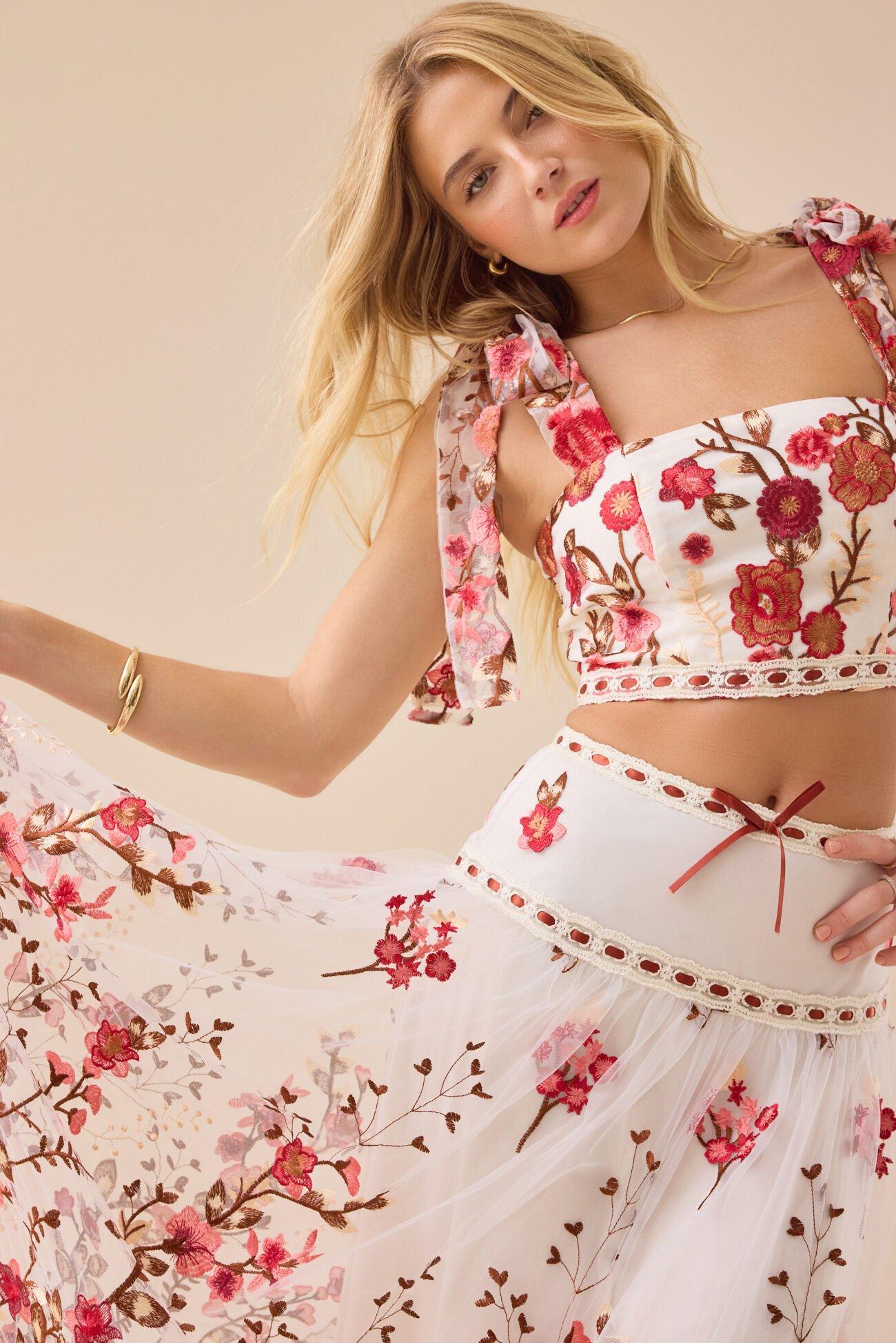 Braxlin Embroidered Top Product Image