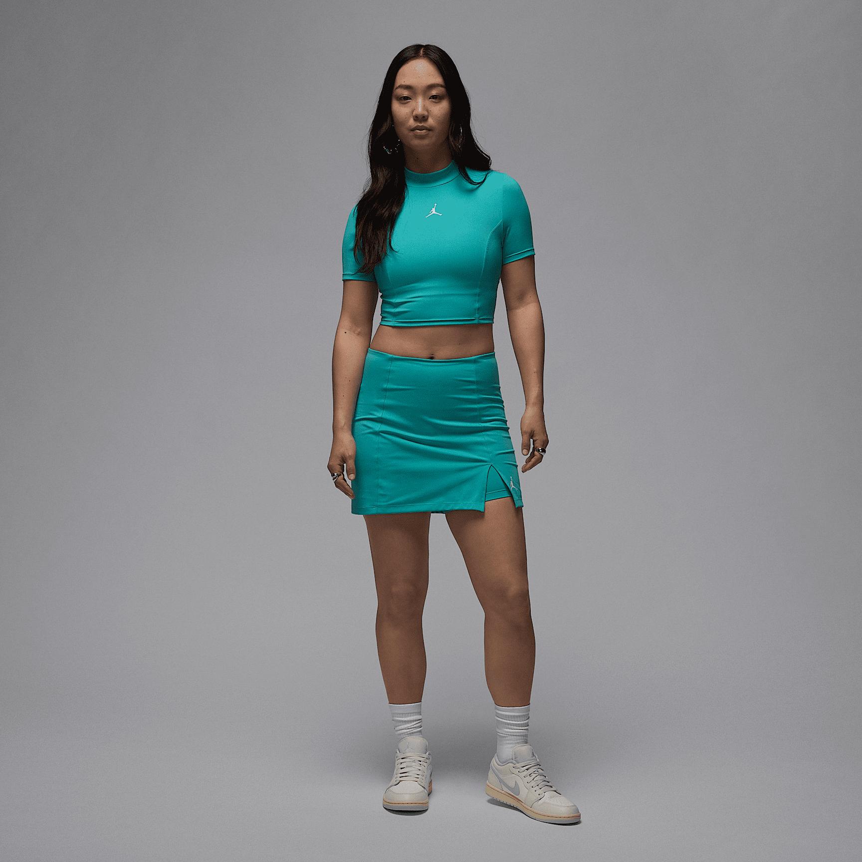 Jordan Women's Short-Sleeve Knit Crop Top Product Image