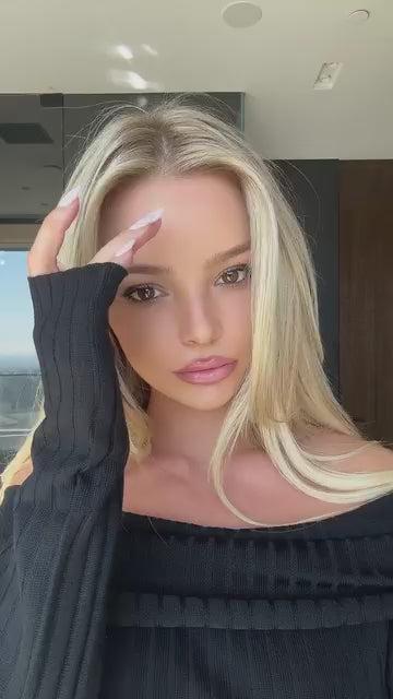 Marina Sweater Maxi Dress - Black Female Product Image