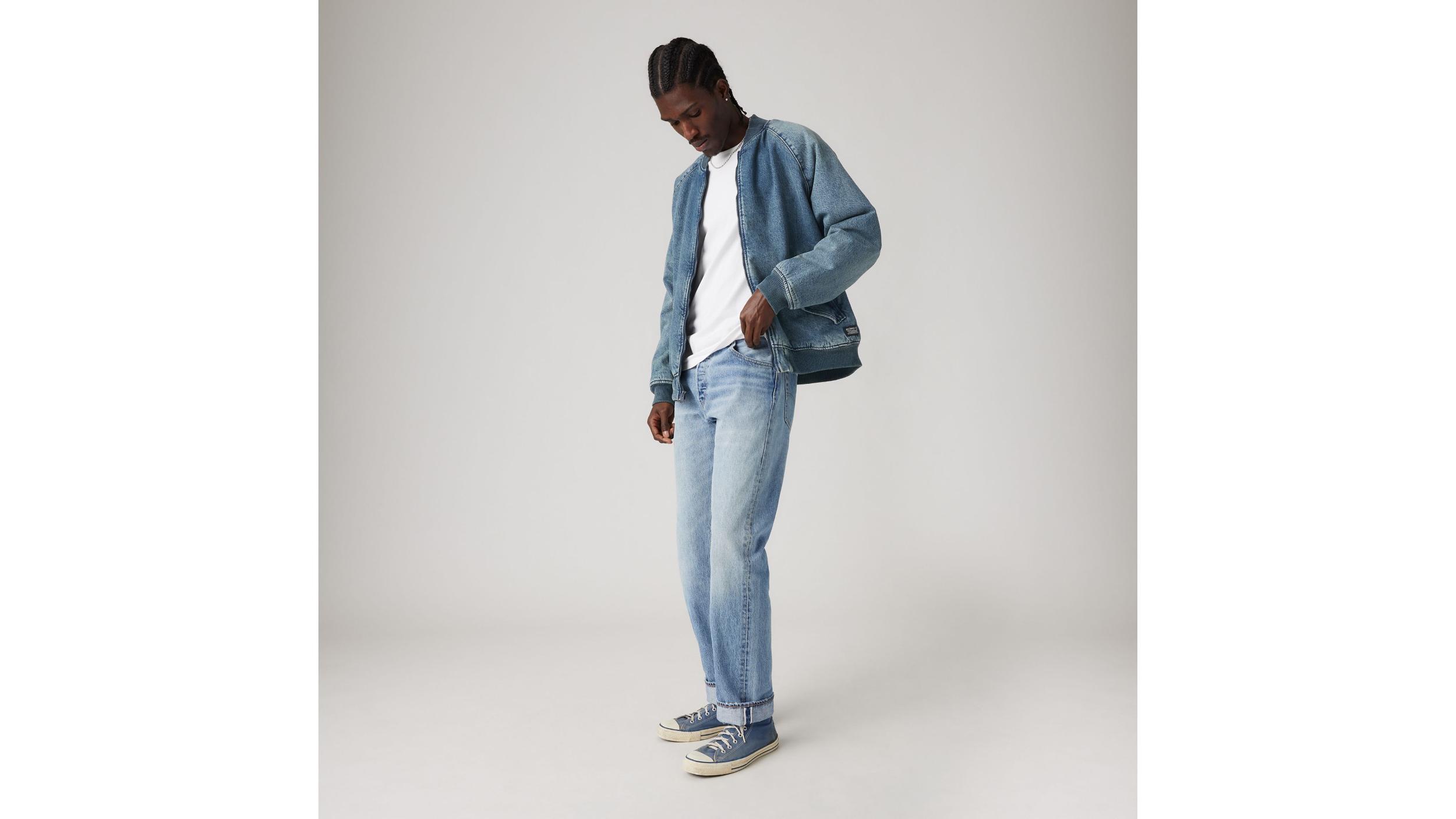 501® '93 Straight Fit Selvedge Men's Jeans Product Image