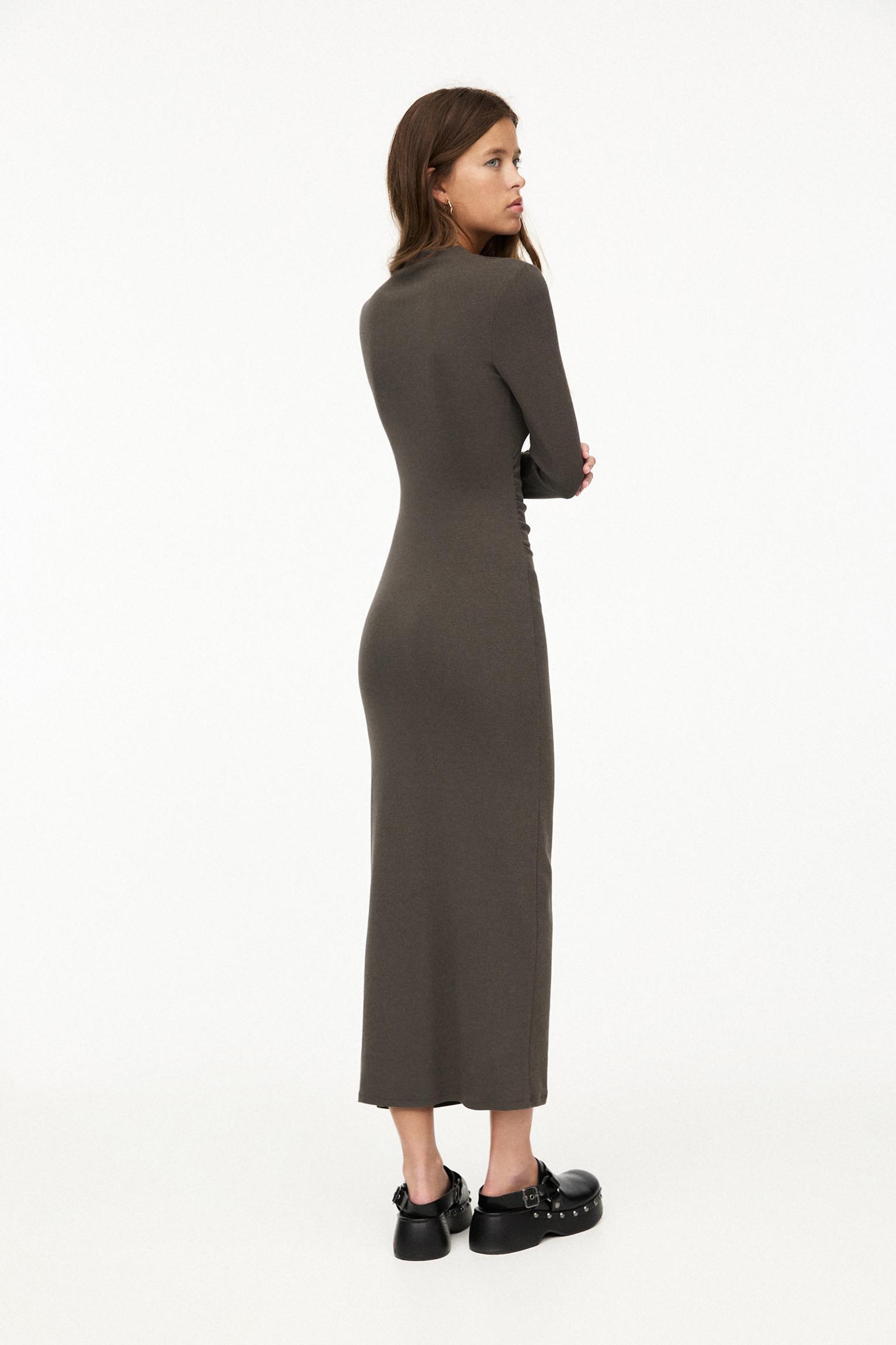 Long sleeve midi dress Product Image