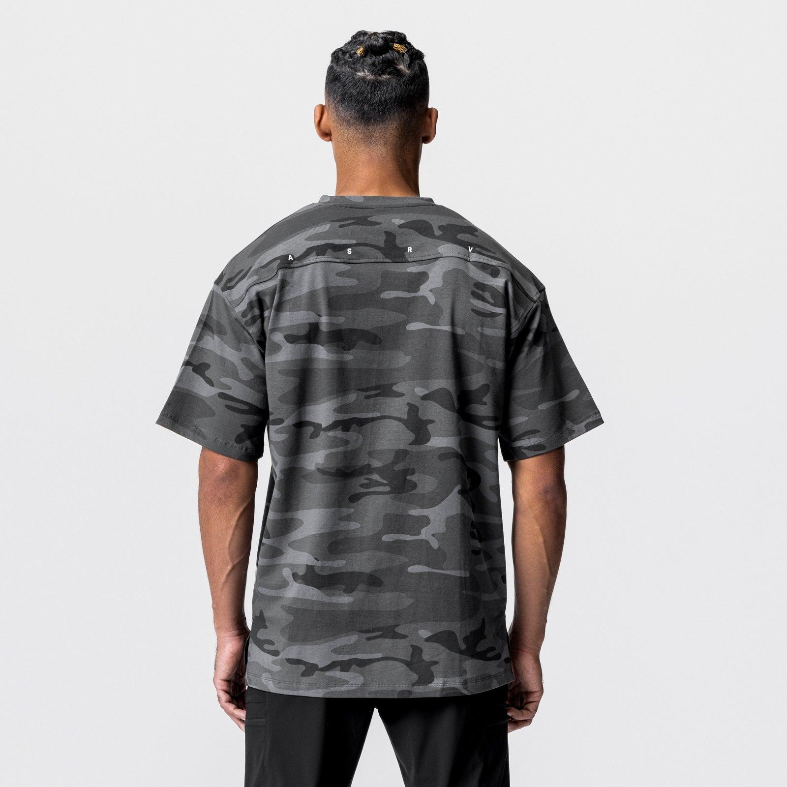 0514. CottonPlus™ Oversized Tee - Black Camo Male Product Image