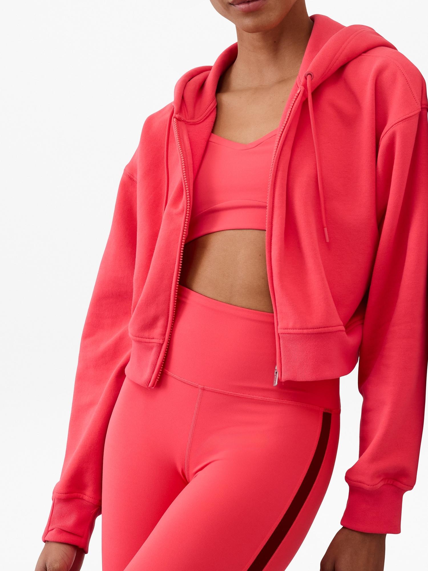 Forever Fleece Crop Full Zip Product Image