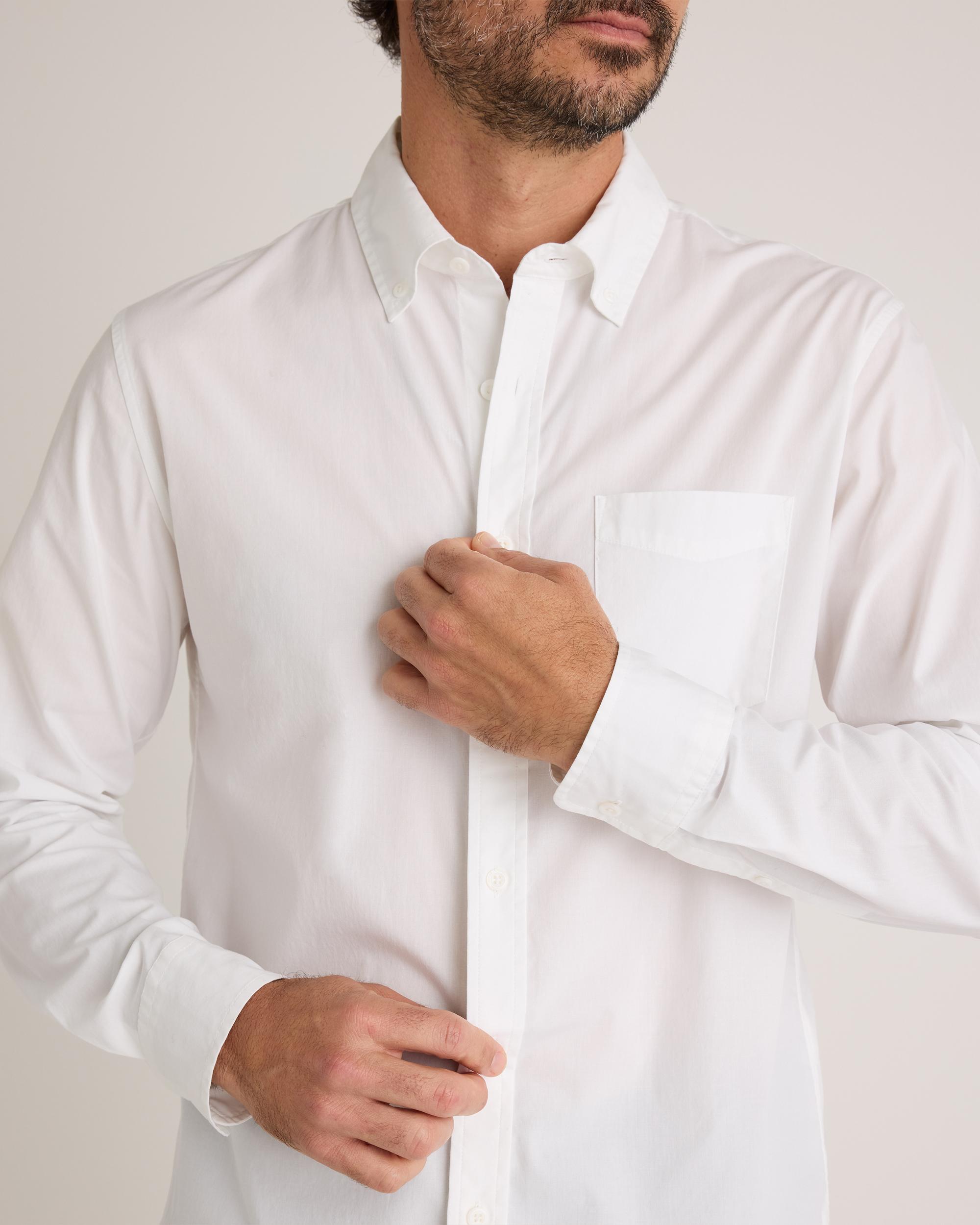 Quince | Men's Stretch Poplin Shirt Size XL, Organic Cotton Product Image