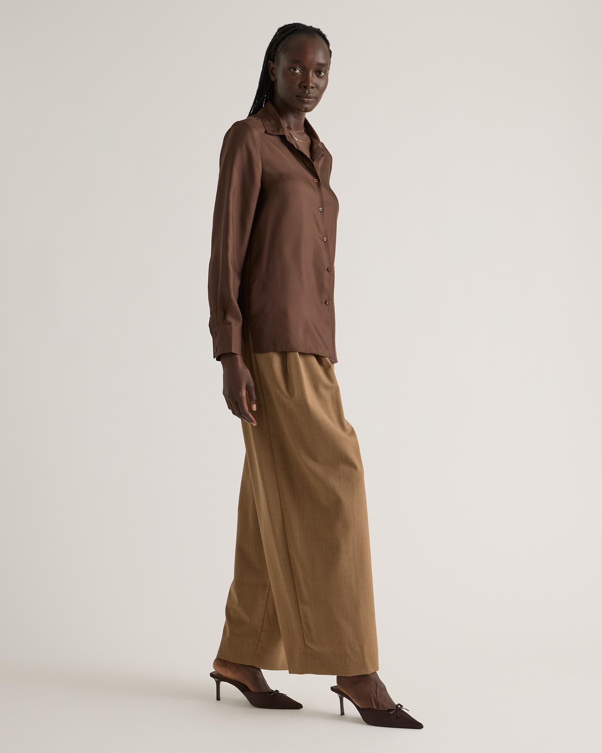 Quince | Women's Italian Handwoven Leather Mini Shoulder Bag Italian Leather Product Image