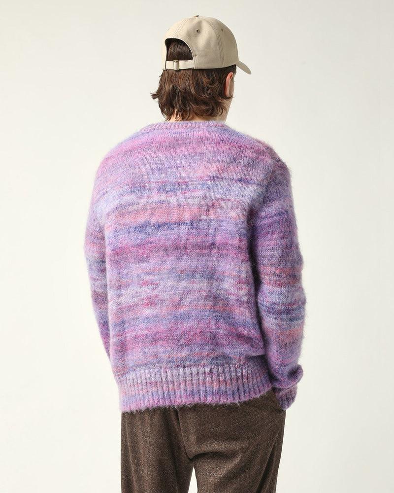 Space Dye Mohair Crewneck - Natural Product Image