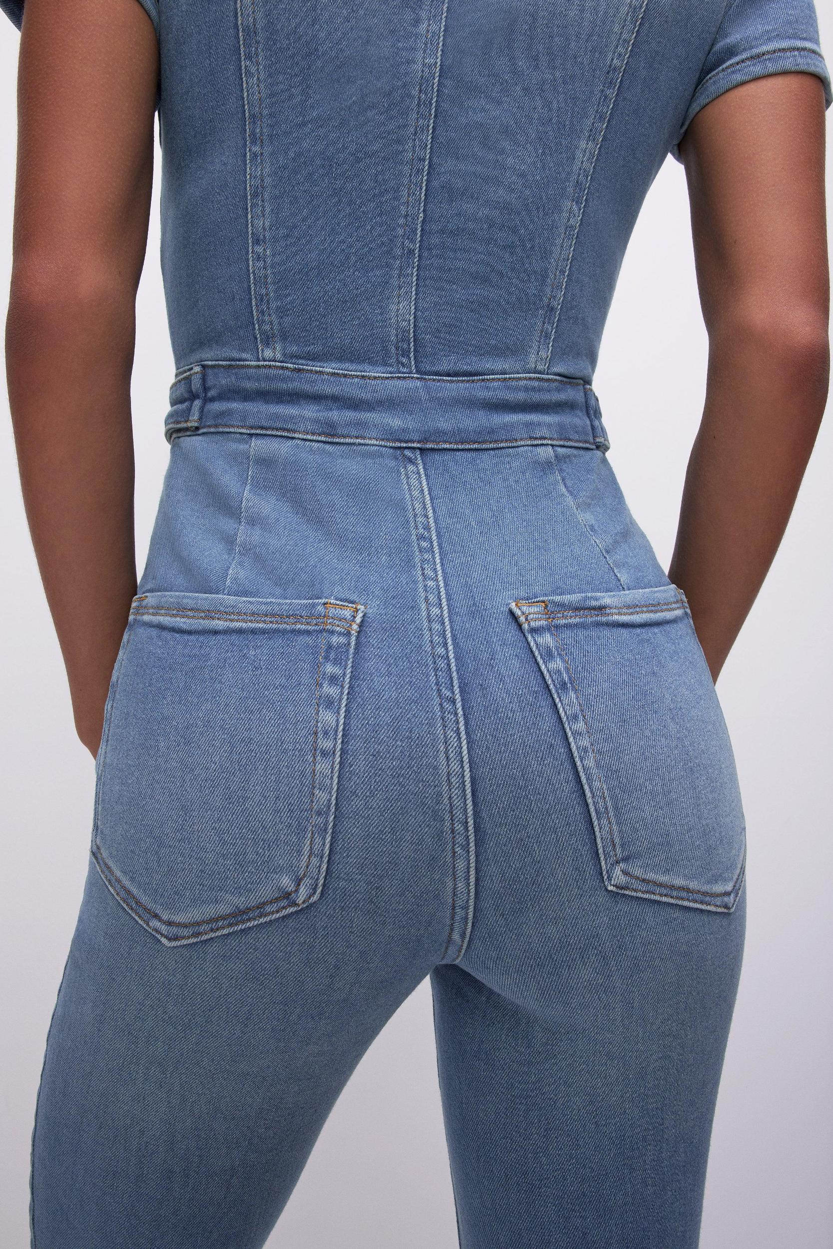 FIT FOR SUCCESS BOOTCUT JUMPSUIT | BLUE274 Product Image