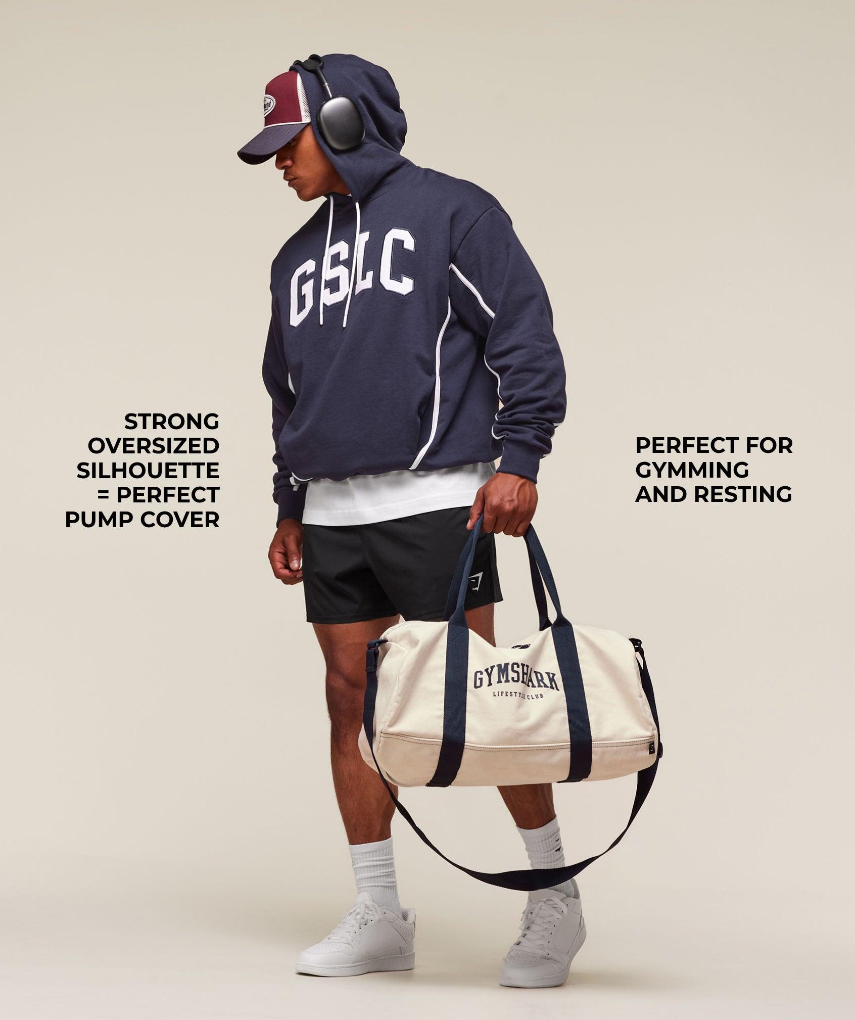 Gymshark GSLC Hoodie - Heavy Blue Male Product Image