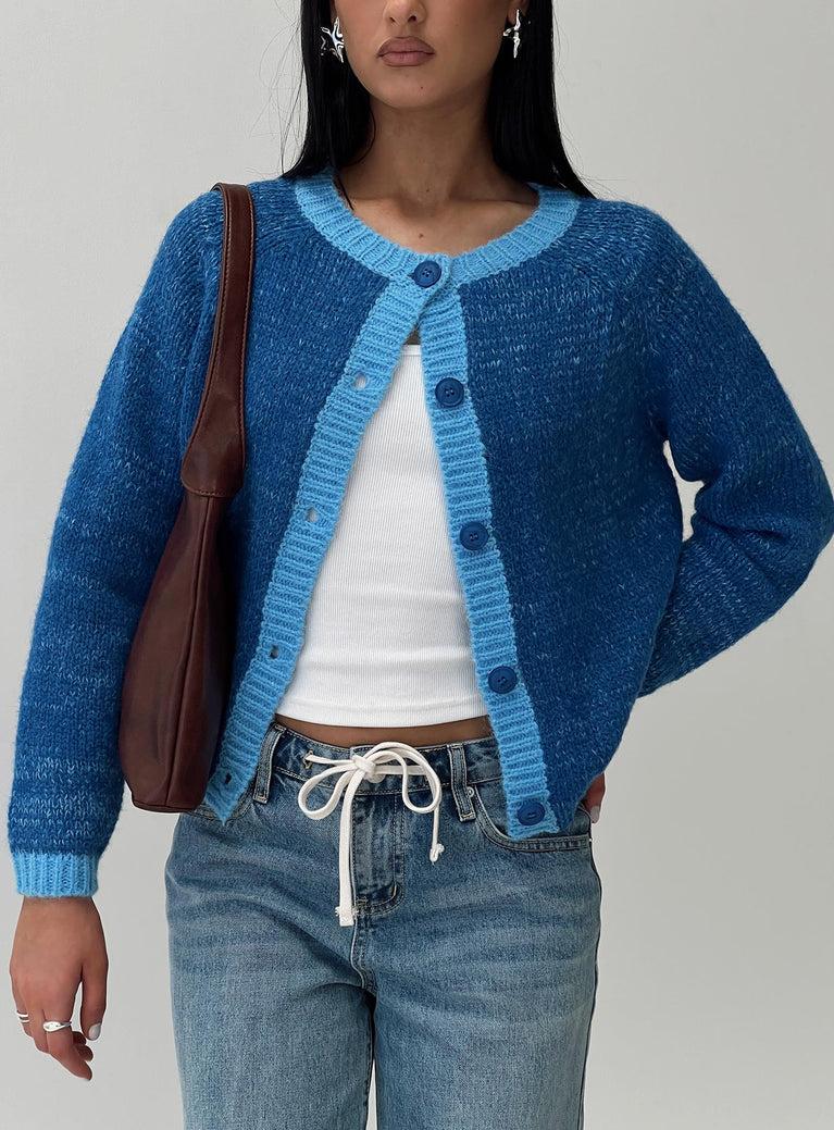 Oak Meadow Cardigan Blue Product Image