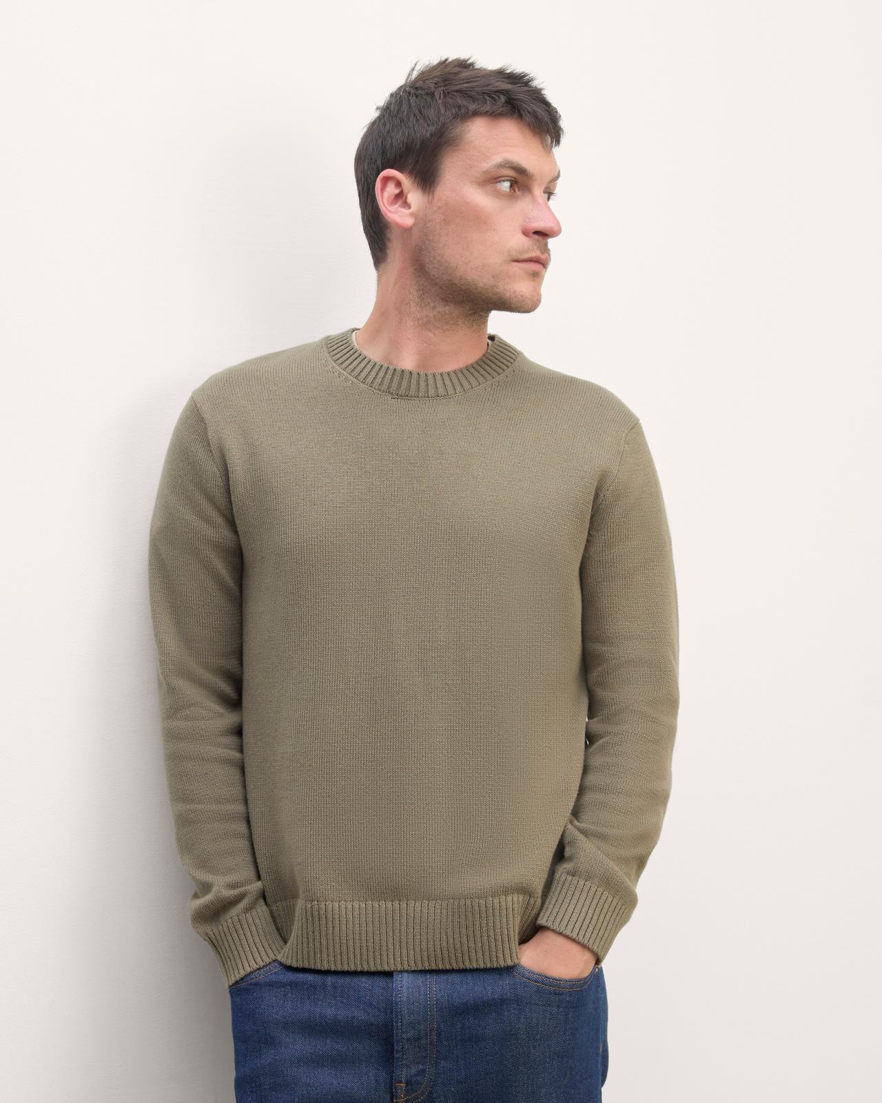 Mens Classic Sweater in Everyday Cotton by Everlane Product Image
