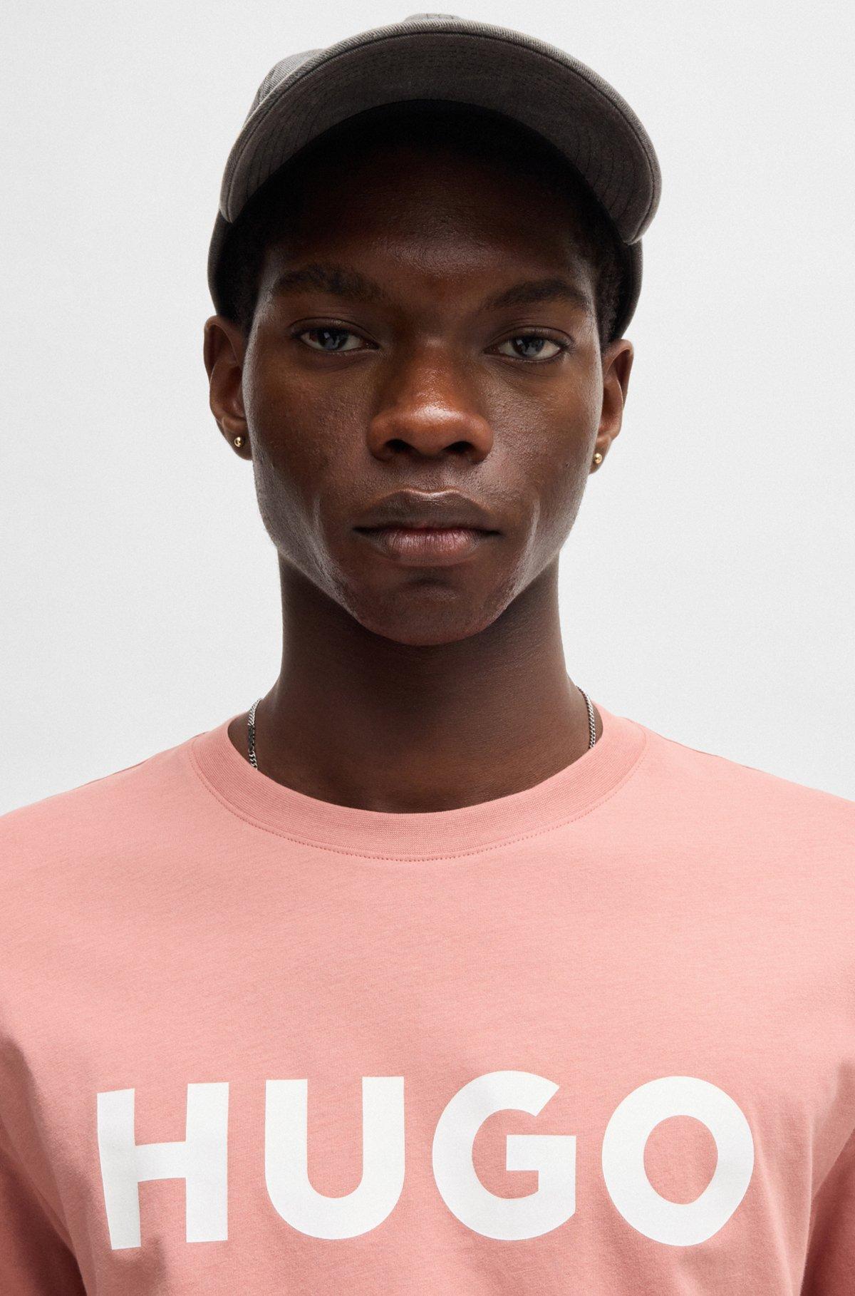 Regular-fit T-shirt in cotton jersey with logo artwork Product Image