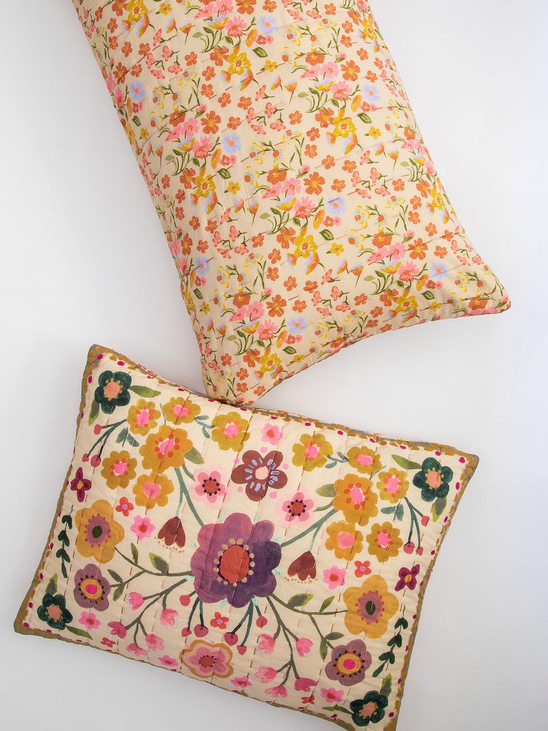 Bungalow Reversible Cotton Shams, Set of 2 Product Image