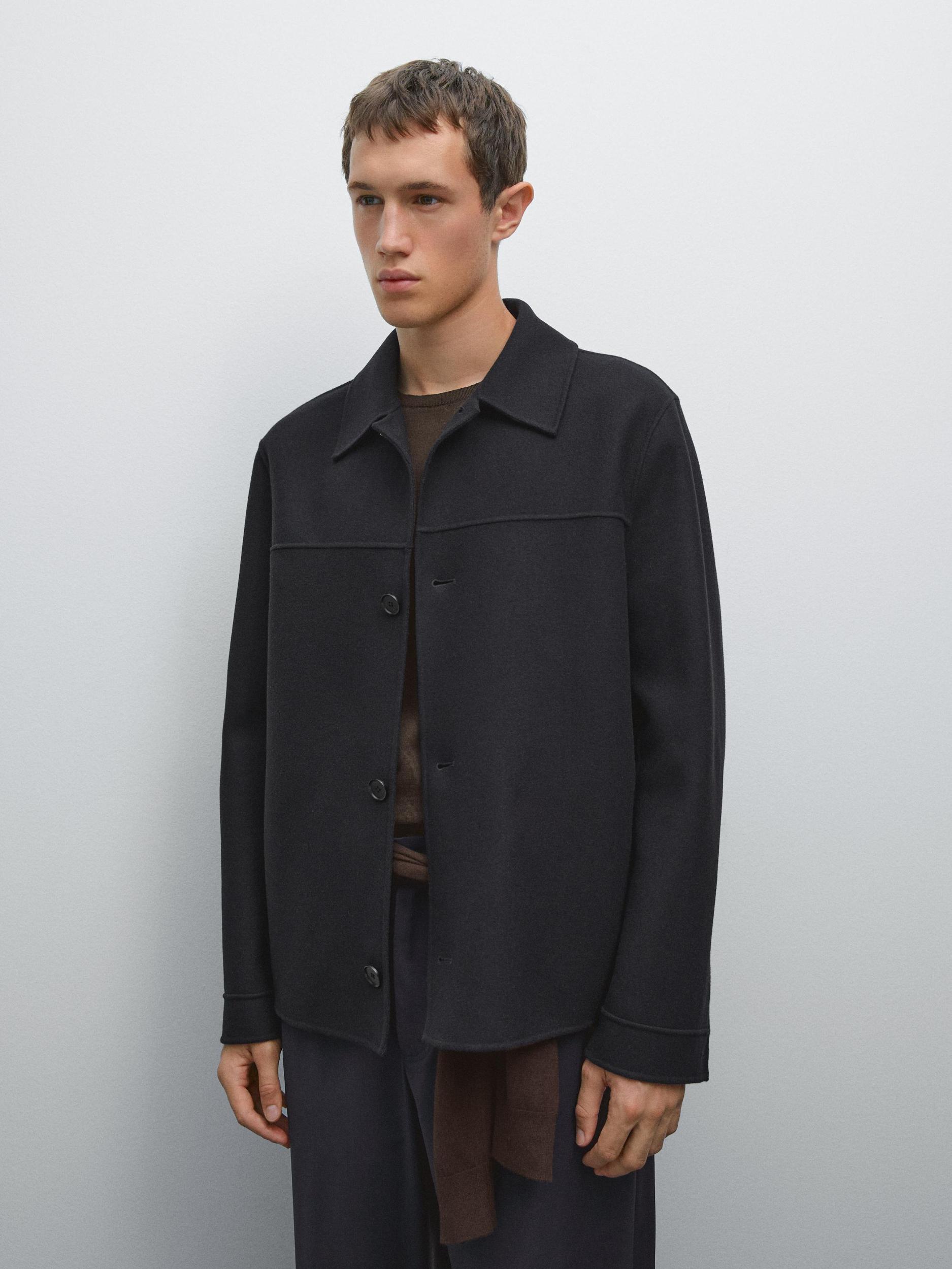 Double-layer wool jacket Product Image