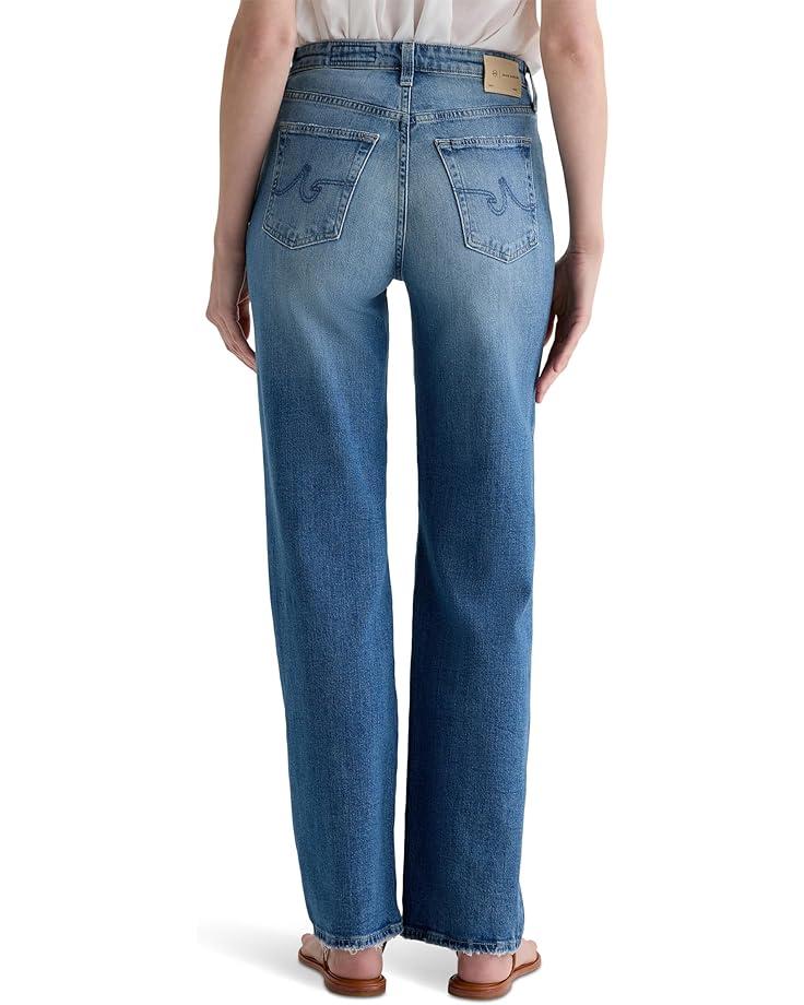 Stella Mid Rise Wide Leg Palazzo Jeans in Nautical Mile Product Image