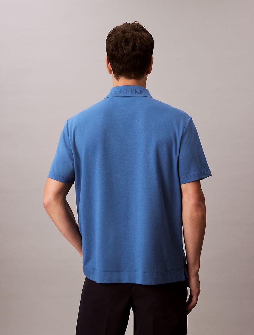 Cotton Blend Pique Classic Polo Shirt Product Image