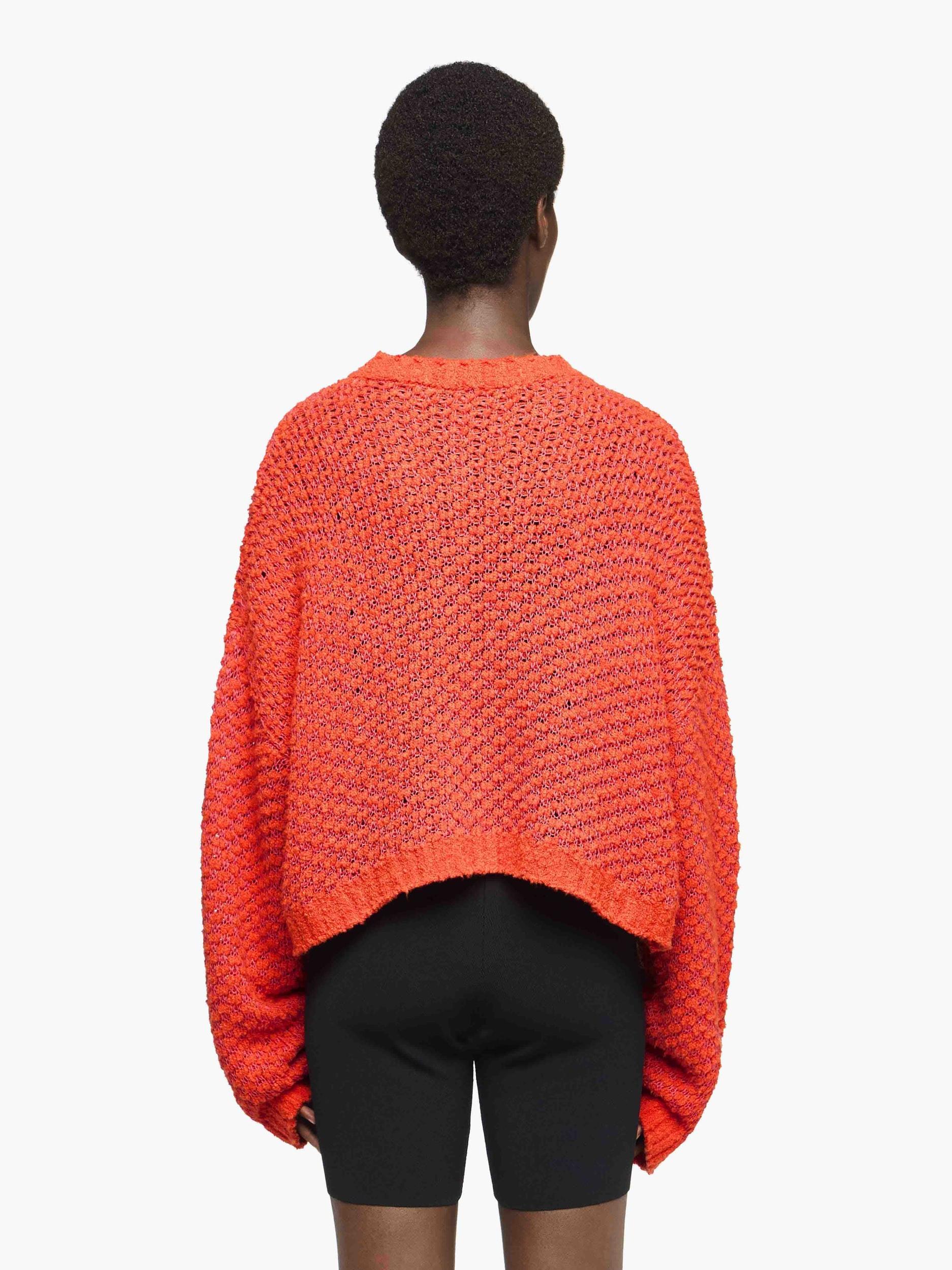 CROPPED OPEN STITCH SWEATER Product Image