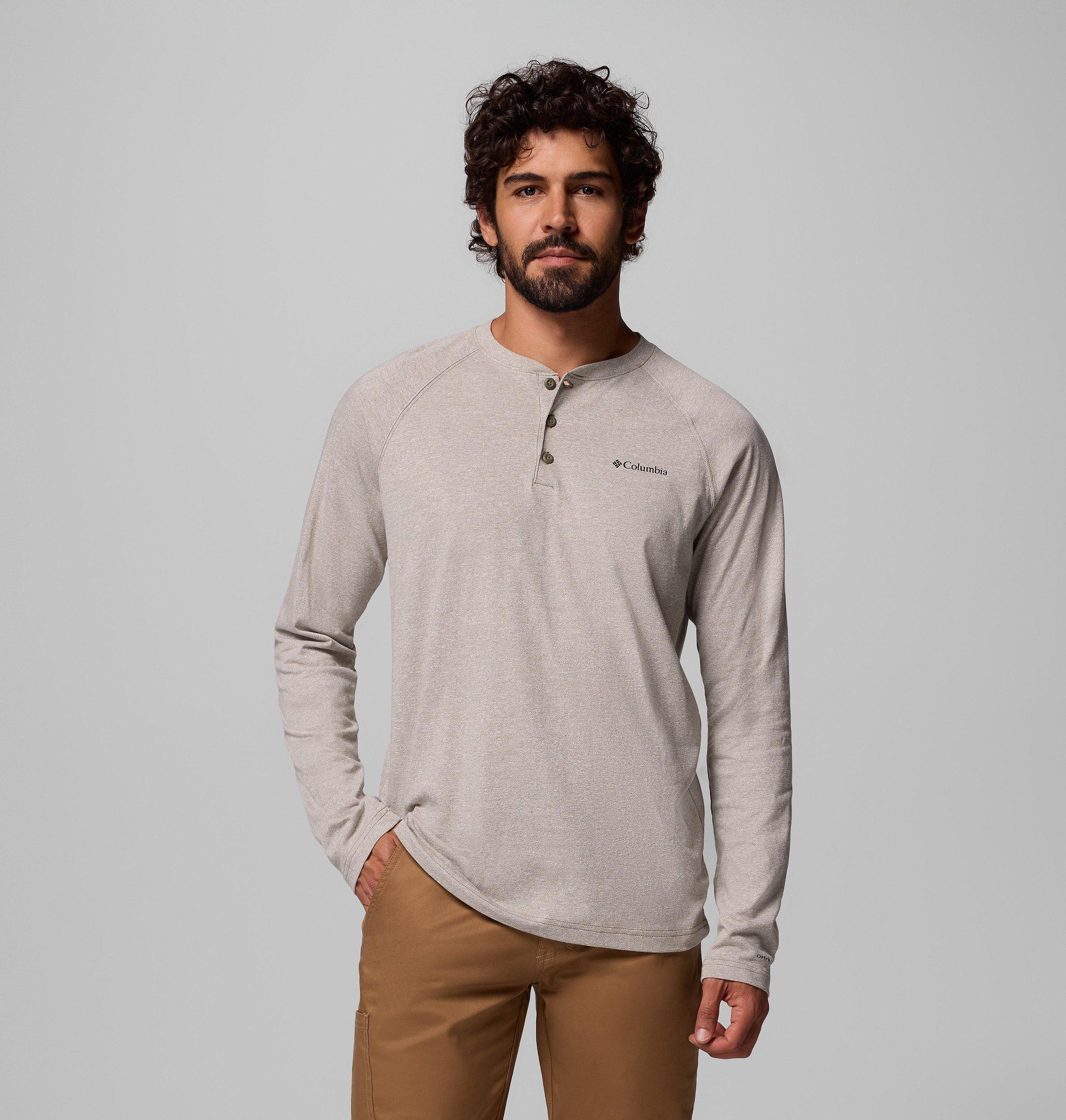 Columbia Mens Thistletown Hills Raglan Henley - Tall- Product Image