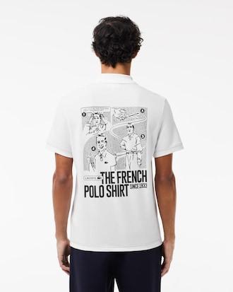 Men's Regular Fit Lacoste Movement Printed Polo Product Image