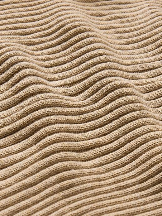 V-Neck Rib Maxi Sweater Dress Product Image