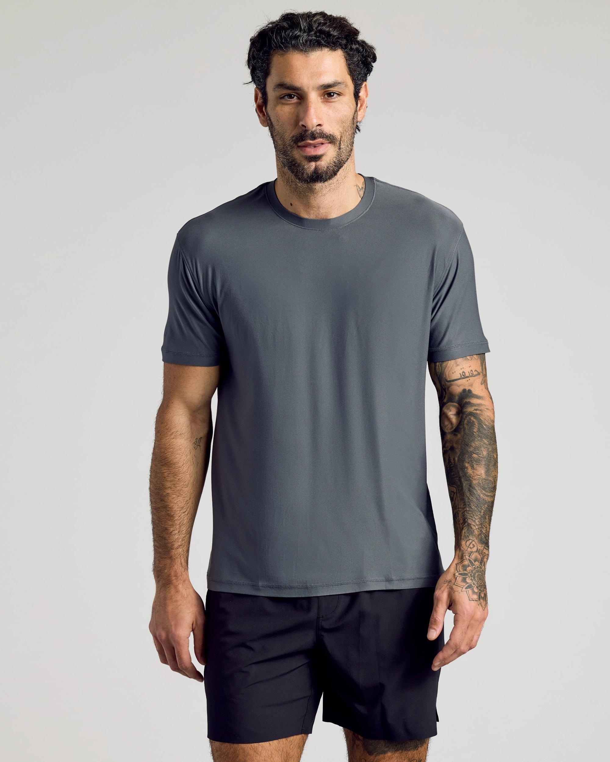 Carbon Active Crew Neck Tee Product Image
