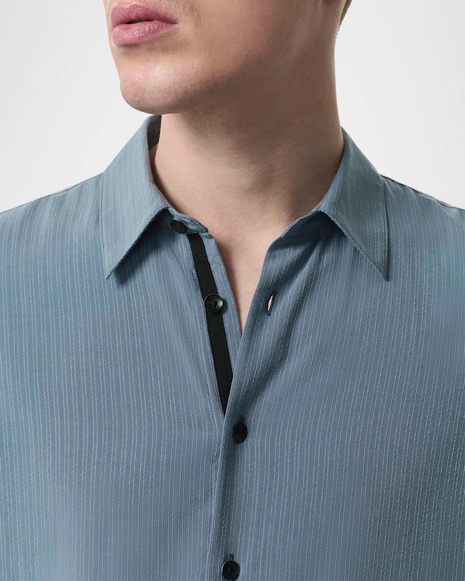 Men's Dalton Dobby Short-Sleeve Shirt Product Image