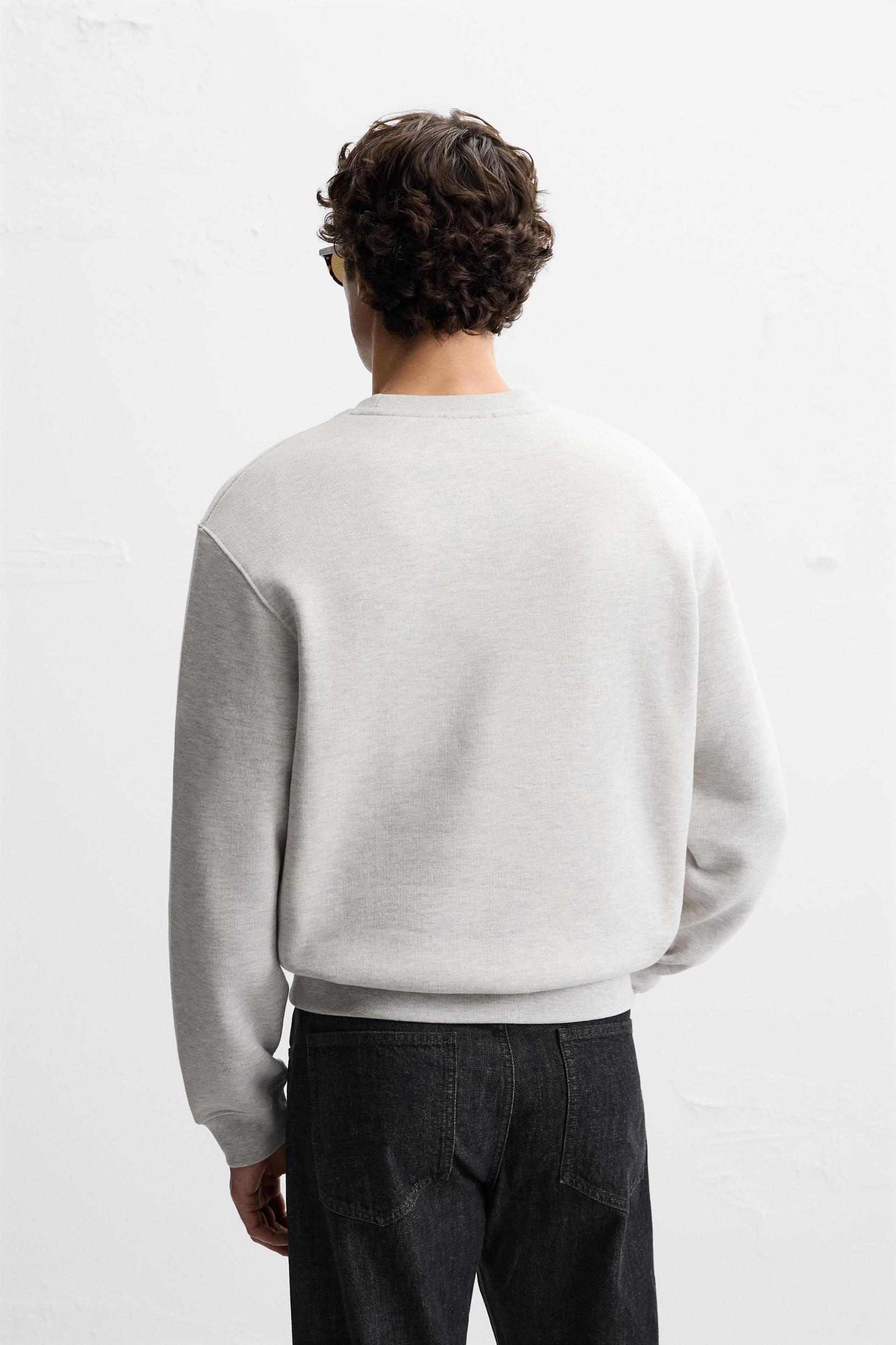 PRINTED TEXT SWEATSHIRT Product Image