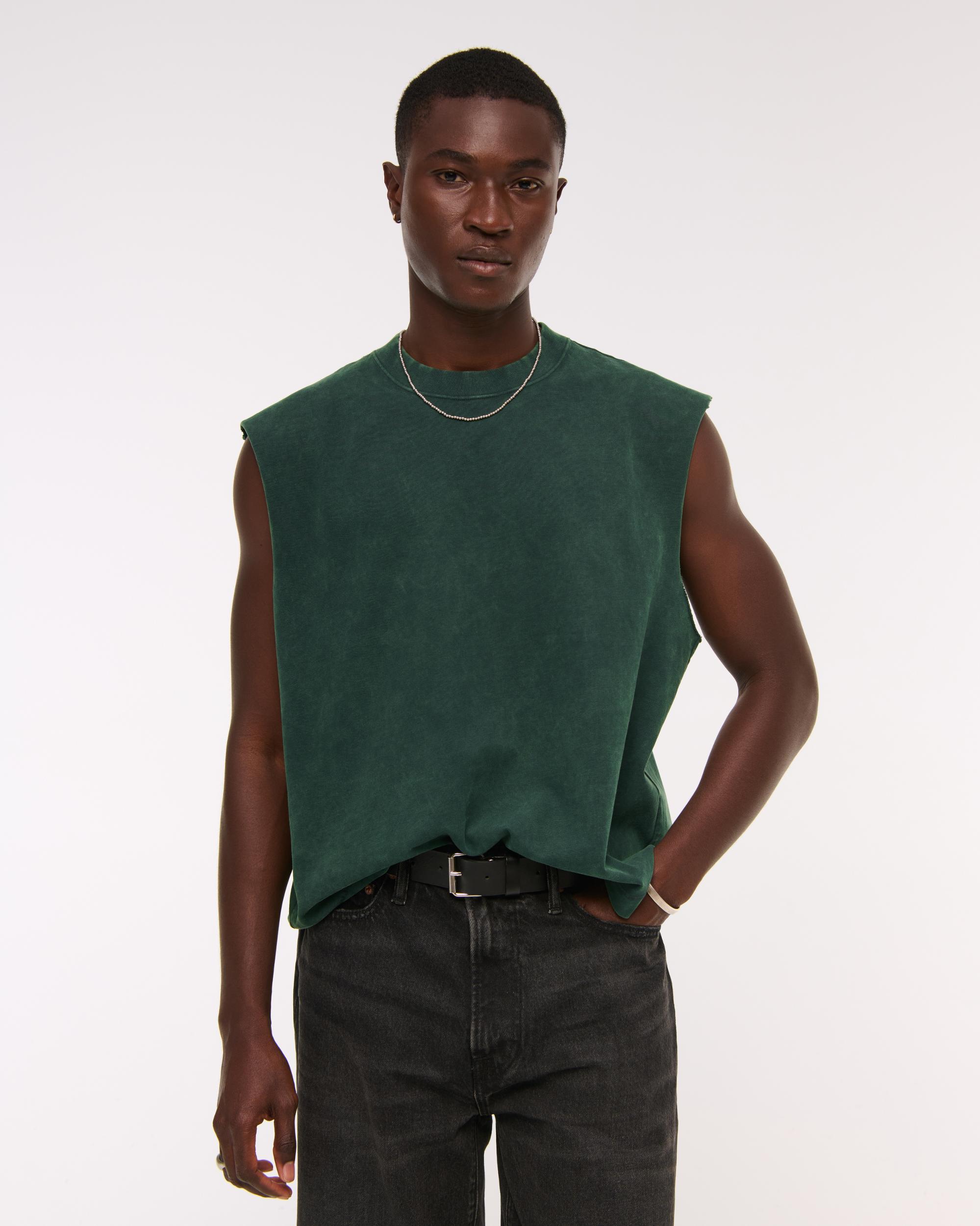 Premium Heavyweight Cropped Tank Product Image