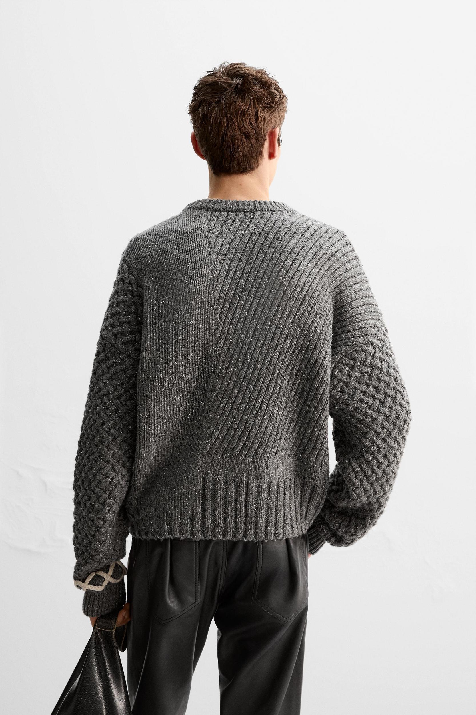 CONTRAST RIBBONS SWEATER LIMITED EDITION Product Image