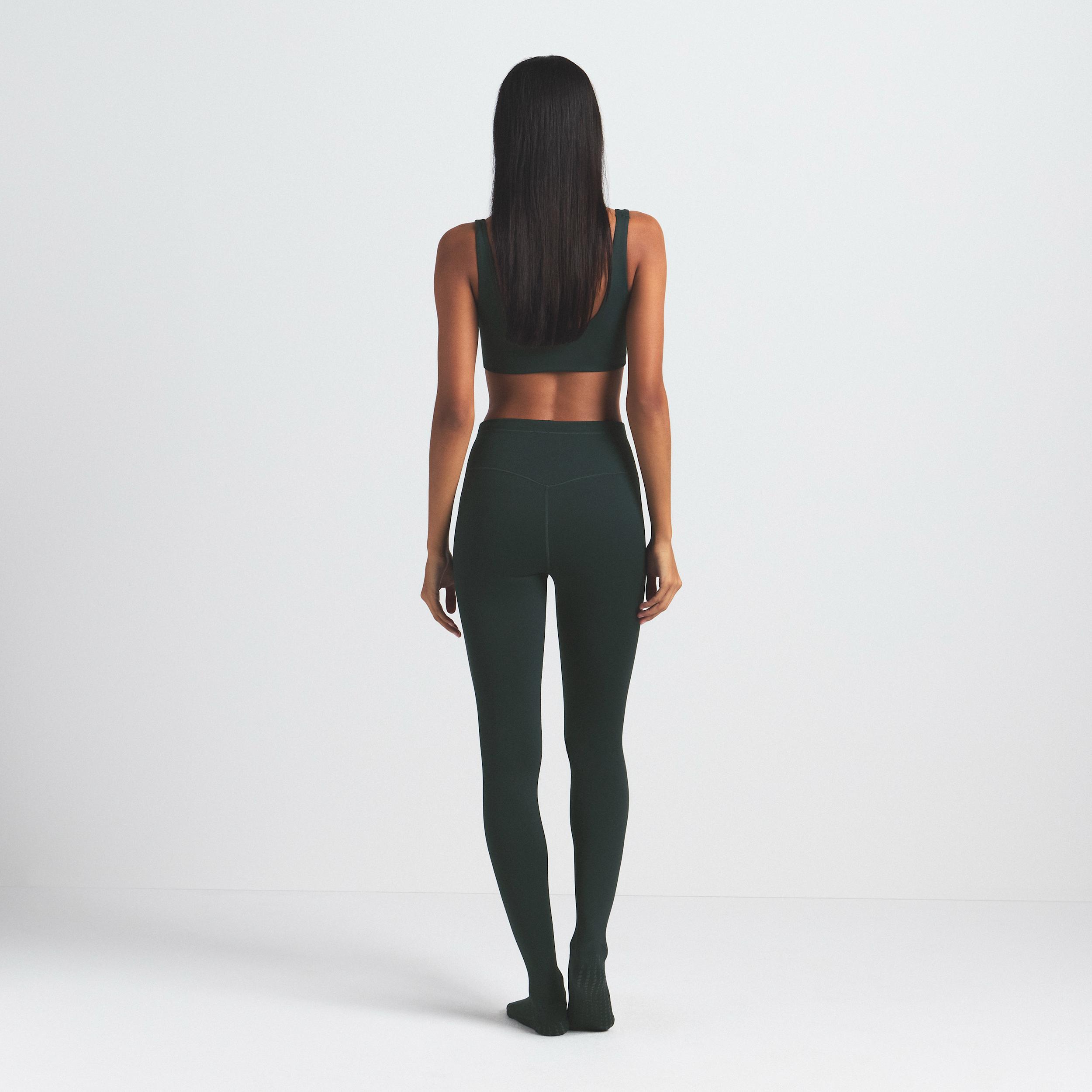 Nike Women's SKIMS Matte High-Waisted Footsie Grip Leggings Product Image
