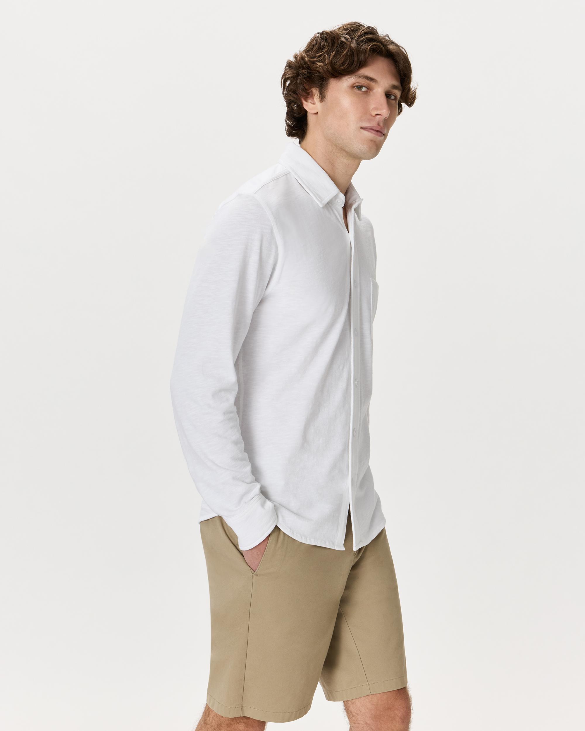 Quince | Men's Slub Long Sleeve Button Up Shirt Size XL, Organic Cotton Product Image