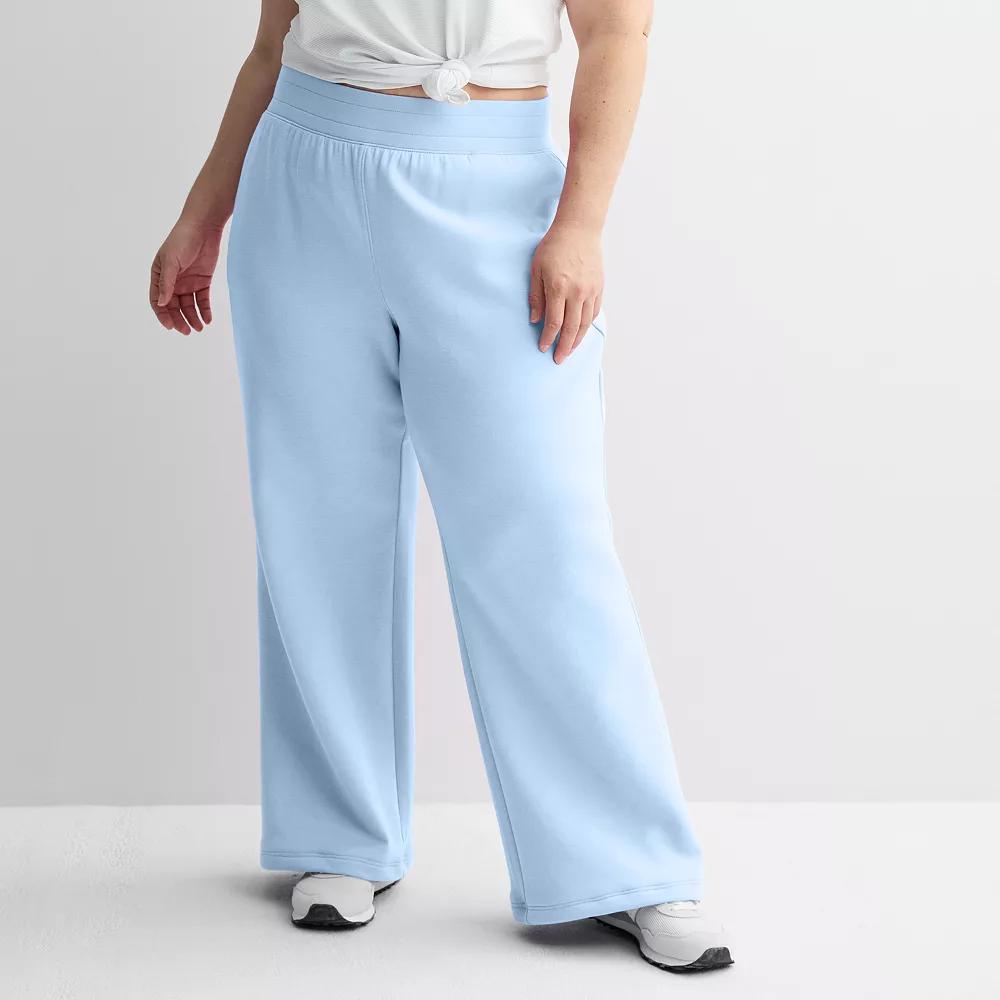 Plus Size Tek Gear Ultracomfort Wide Leg Pants, Womens Product Image