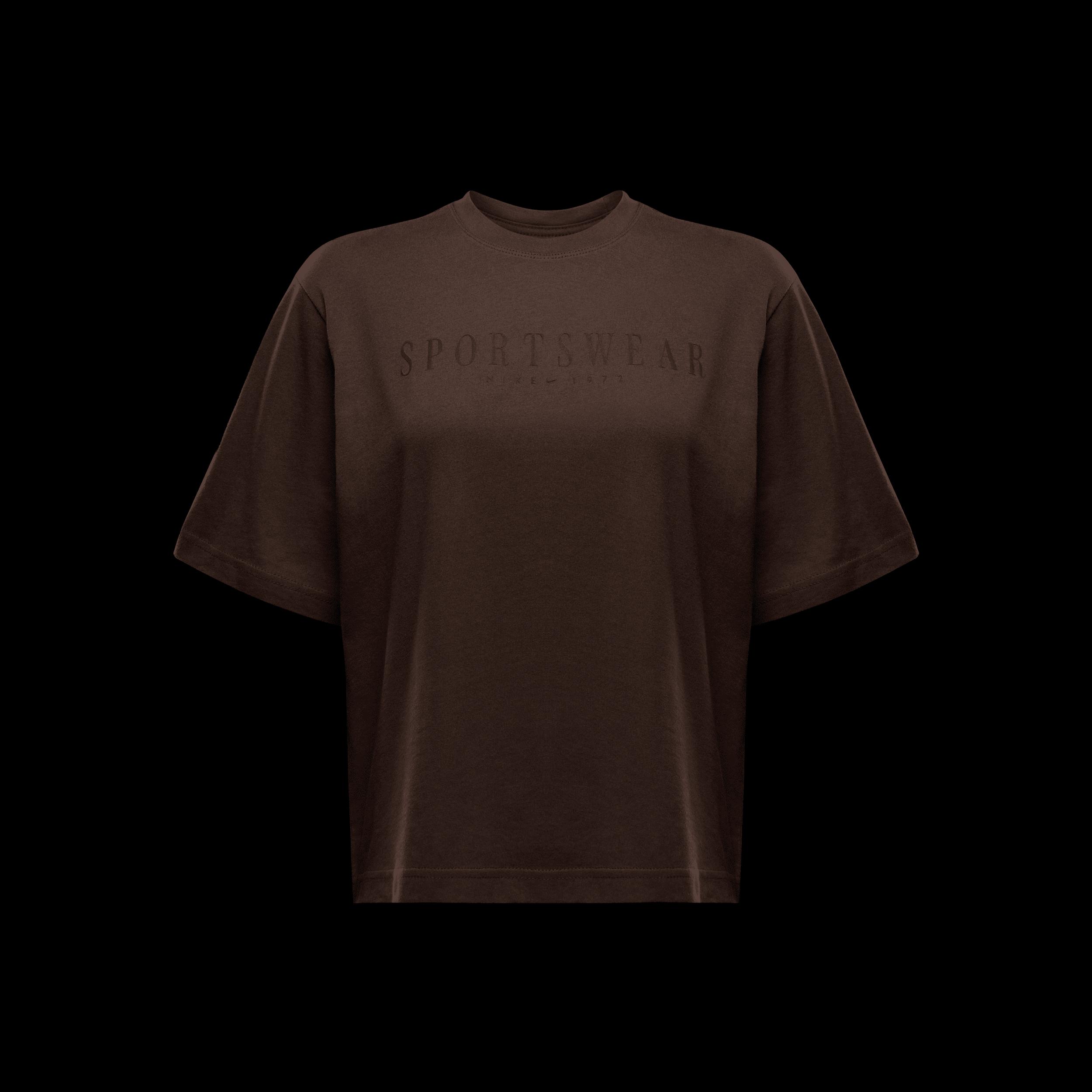 Womens Nike Sportswear Boxy T-Shirt | HV4653-051 Product Image