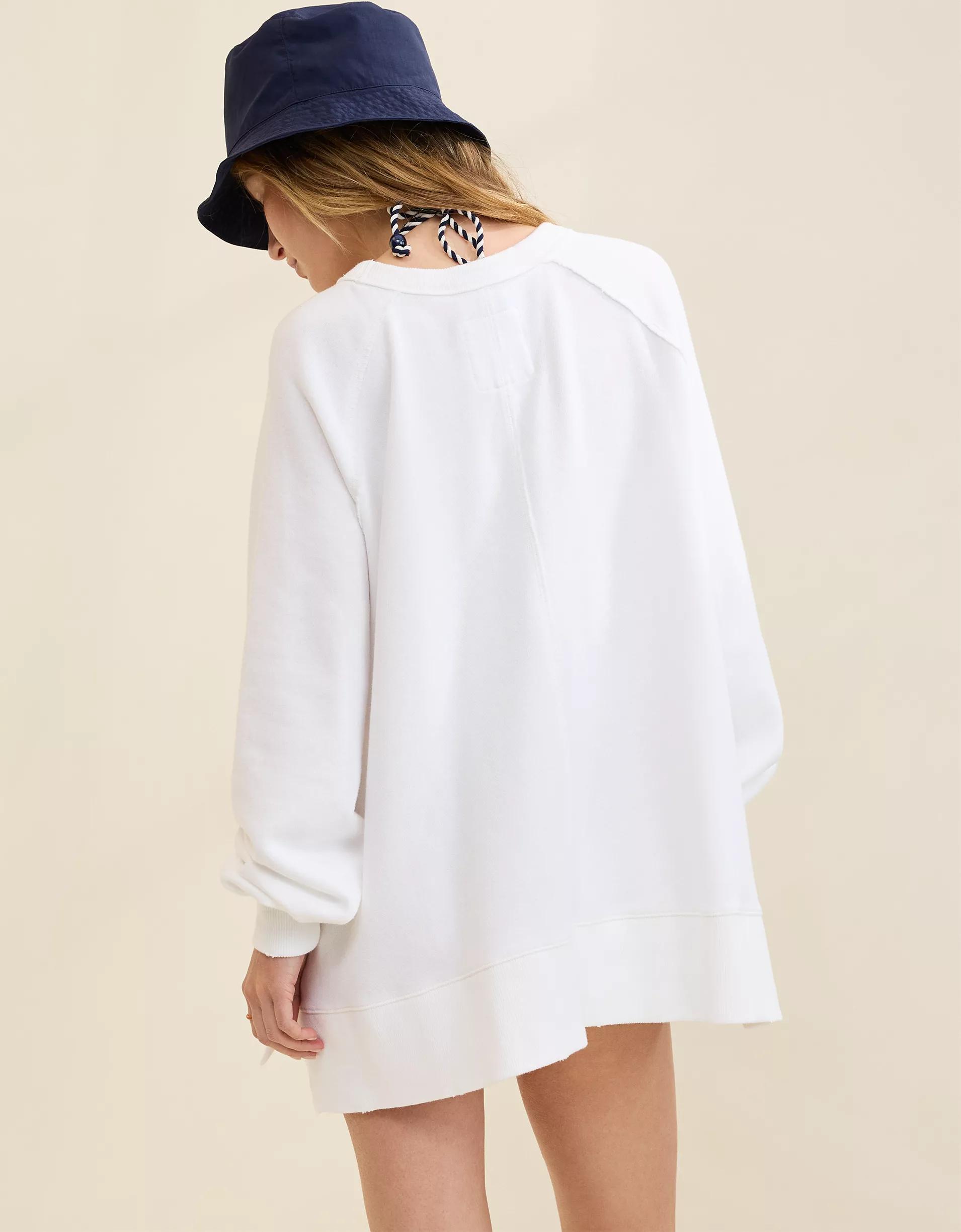 Aerie East West Crew Sweatshirt Product Image