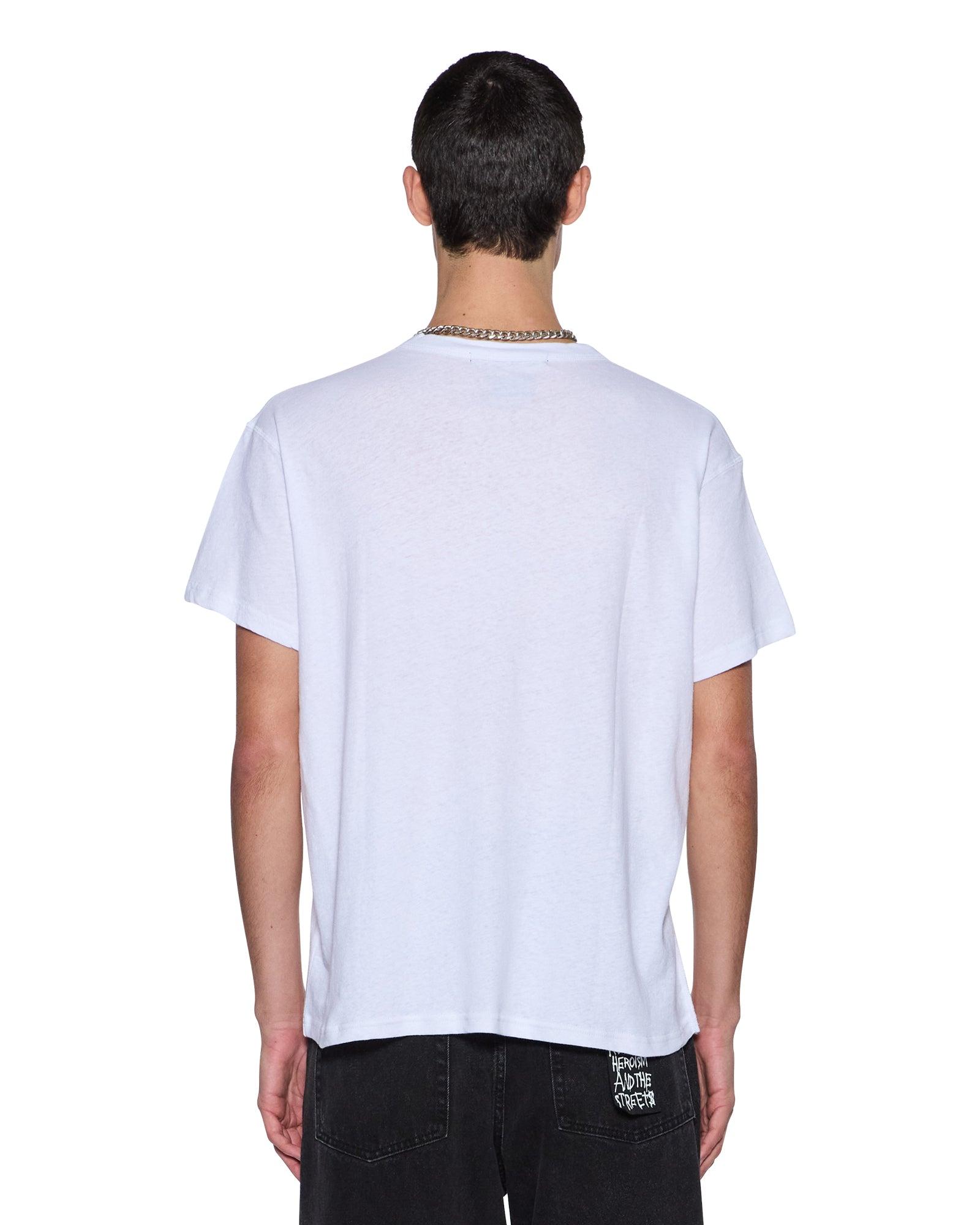 SLUB SID SS TEE WHITE Male Product Image