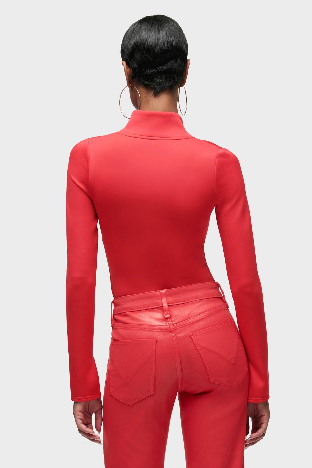 Long Sleeve Hook & Eye Bodysuit Female Product Image