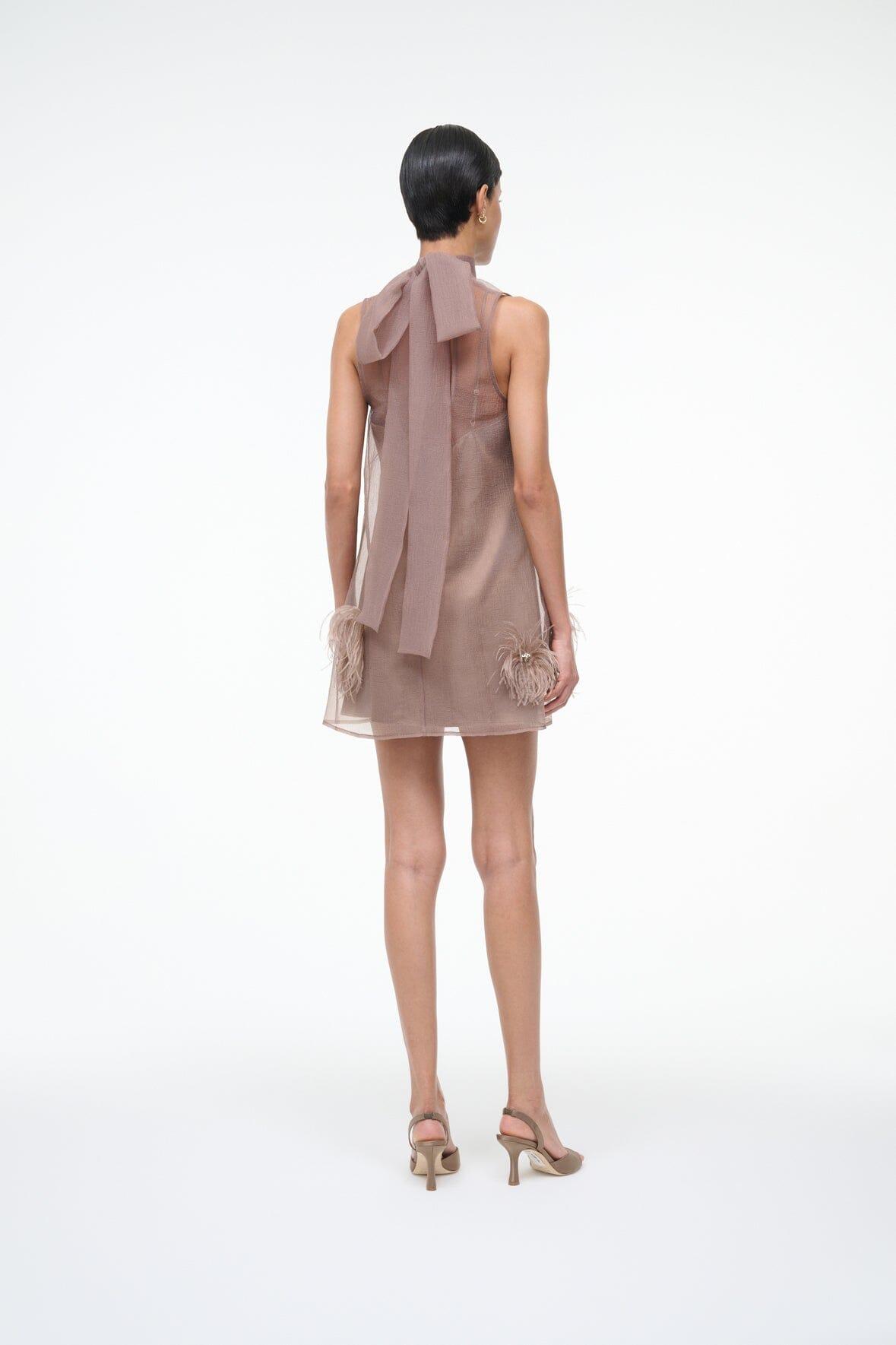 ALBEE MINI DRESS | TRUFFLE Product Image