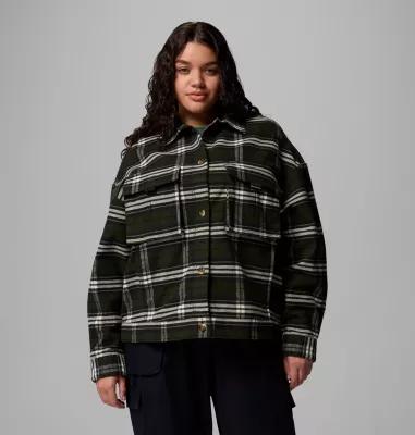 Columbia Womens Wildest Venture Shirt Jacket - Plus Size- Product Image