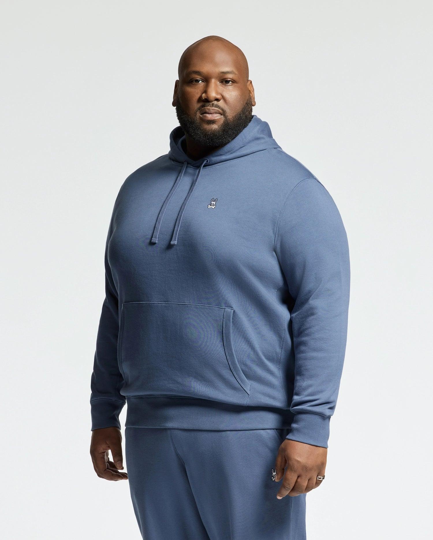 MENS BIG AND TALL LEVY ESSENTIAL FLEECE HOODIE - B9H859D200 Male Product Image