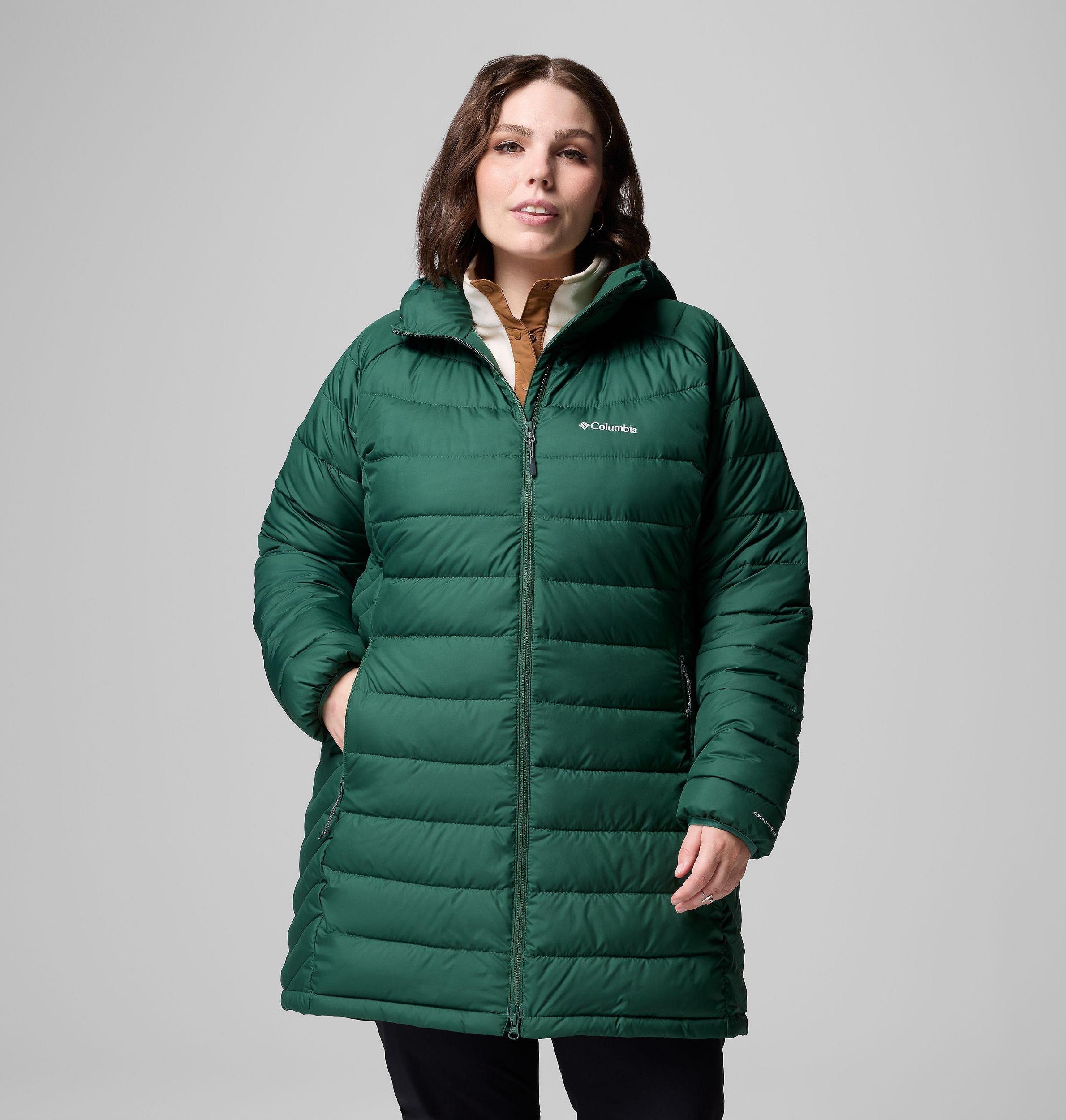 Columbia Womens Powder Lite II Mid Jacket - Plus Size- Product Image