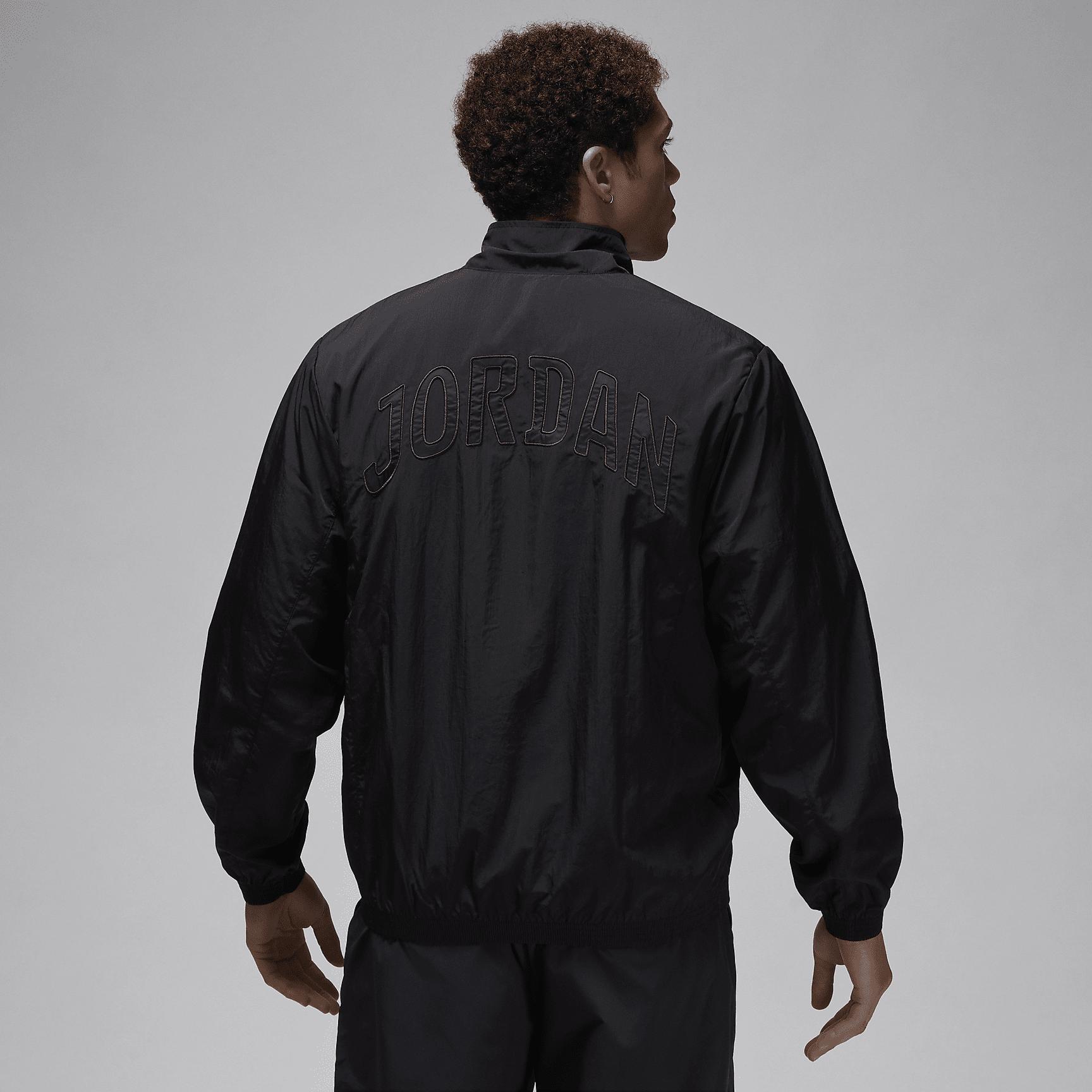 Jordan Mens Jordan Essential HBR Wind Jacket - Mens Black/Anthracite Product Image