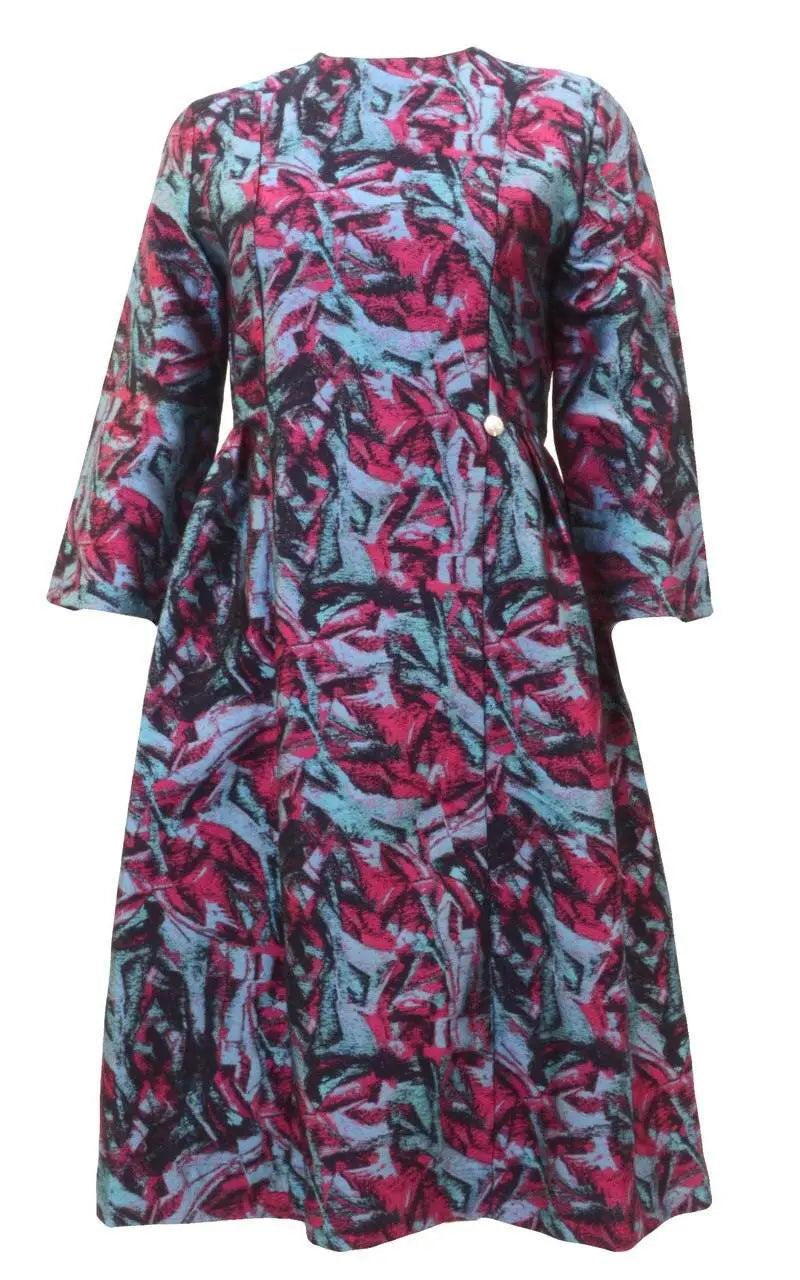 Miss Donna Multi-Print Dress Product Image