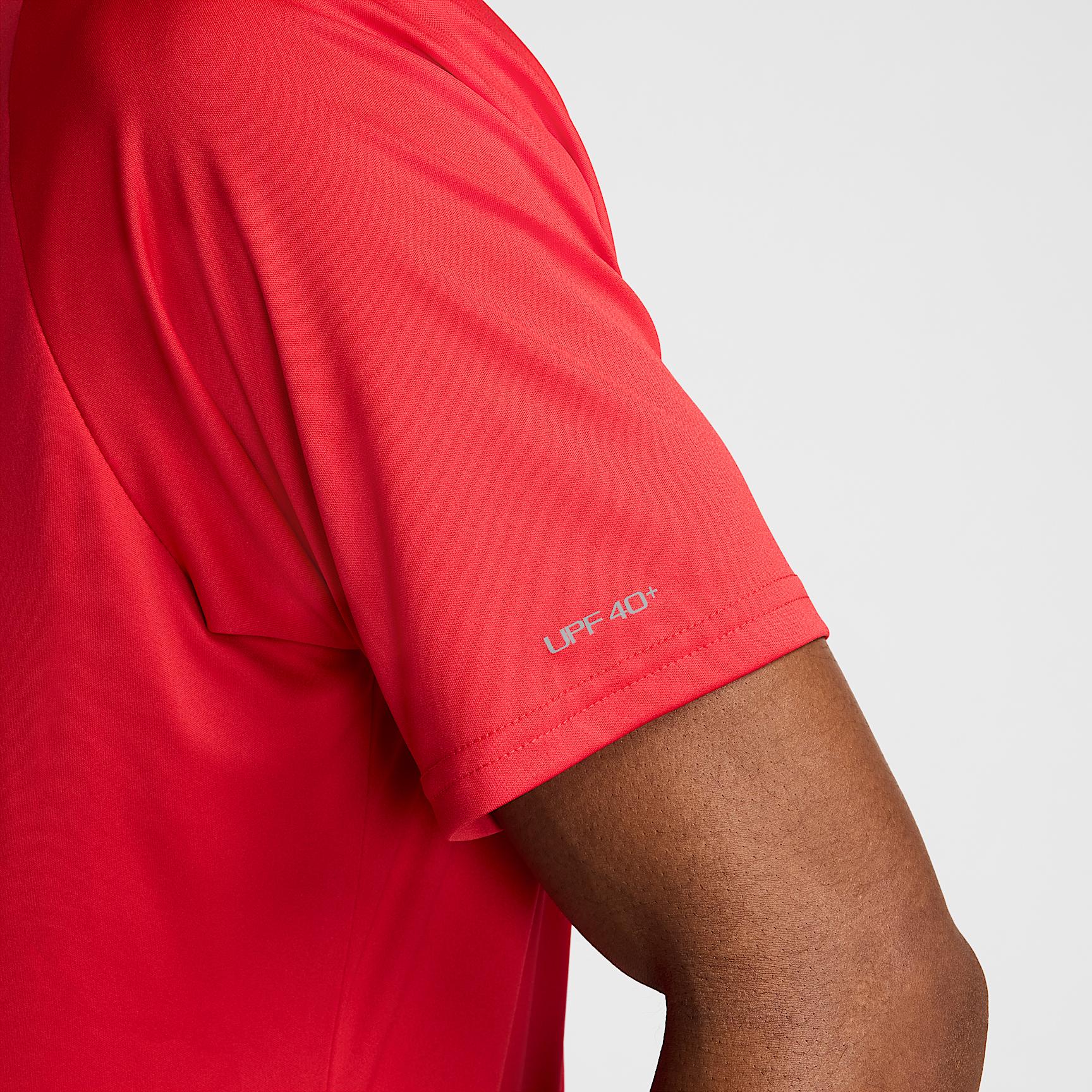 Nike Essential Men's Short-Sleeve Hydroguard Swim Shirt Product Image
