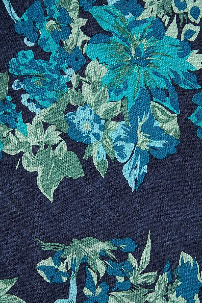 Garcia Maxi Dress Escala Floral Navy - Final Sale Product Image