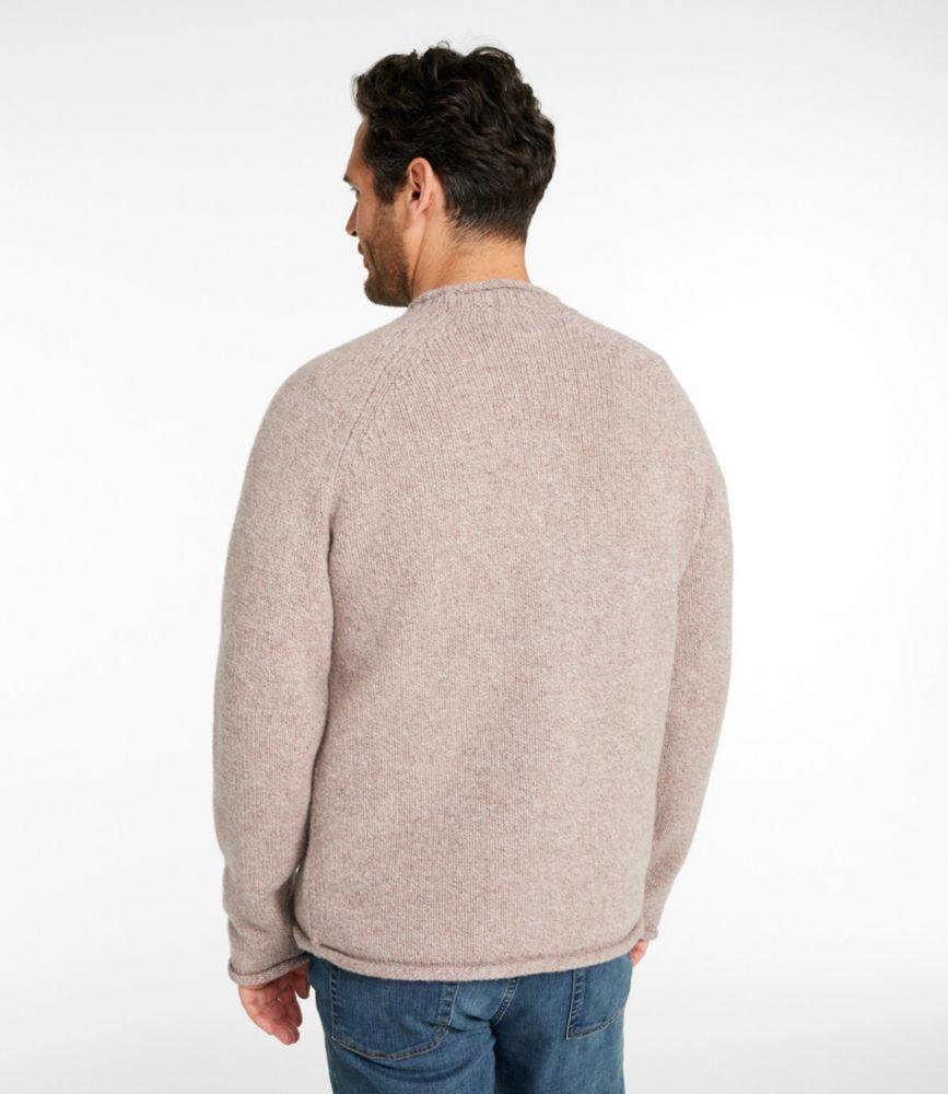 Men's Bean's Classic Ragg Wool Sweater, Rollneck Product Image