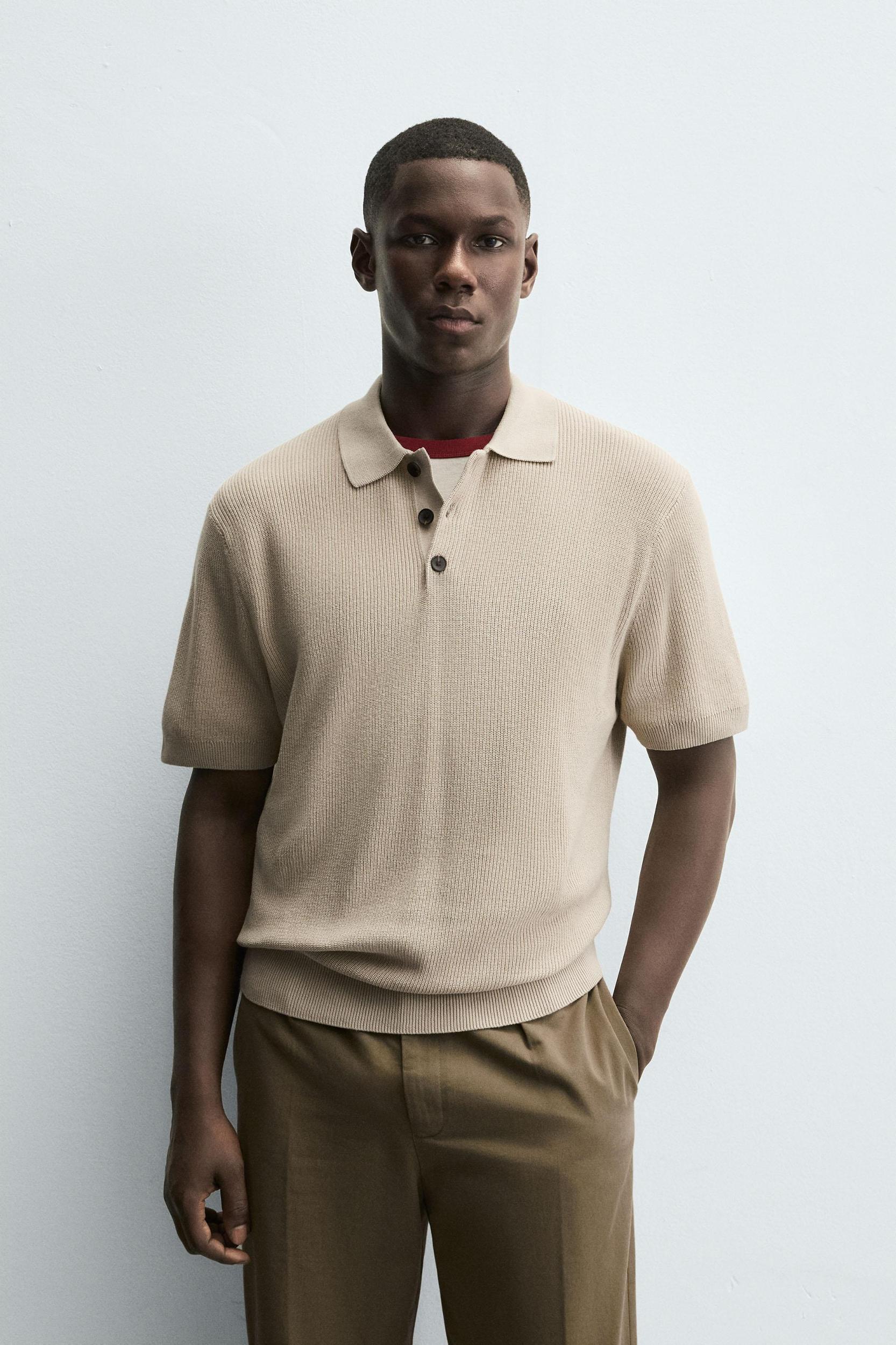 PEARL KNIT POLO SHIRT Product Image