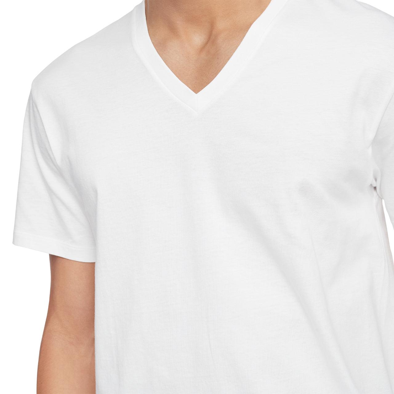 Cotton Classics Short Sleeve V-Neck Classic Fit 3 Pack Tee Product Image