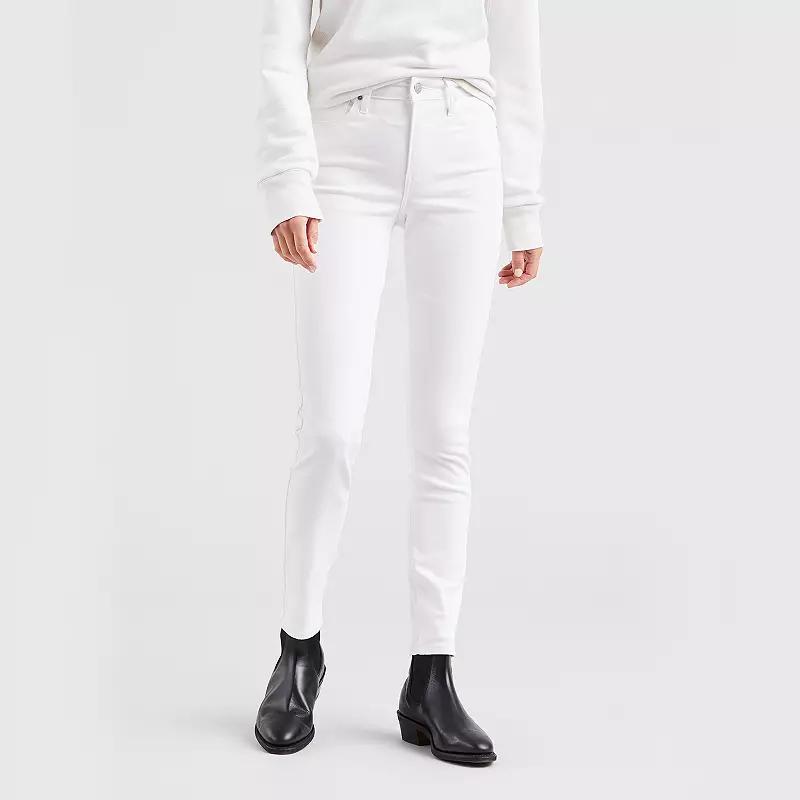 Women's Levi's® 721™ High Rise Skinny Jeans, Size: 33(US 16)Small, Soft Clean White Product Image
