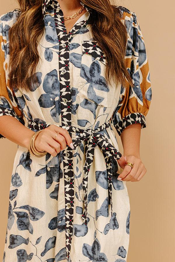 Meadow Daydream Floral Midi Dress Product Image